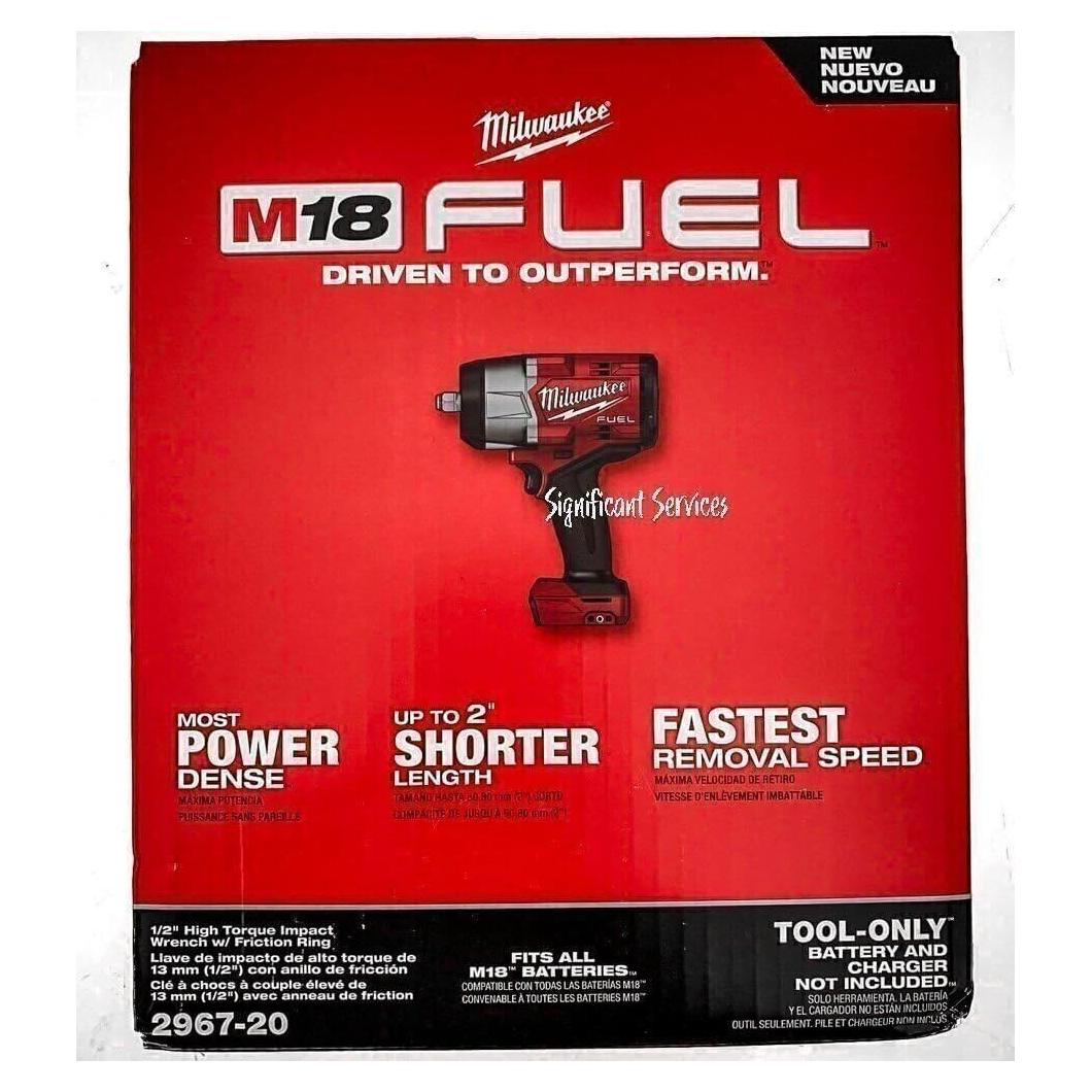 Llave de Impacto Milwaukee M18 18V 1/2" 1356.8 Nm