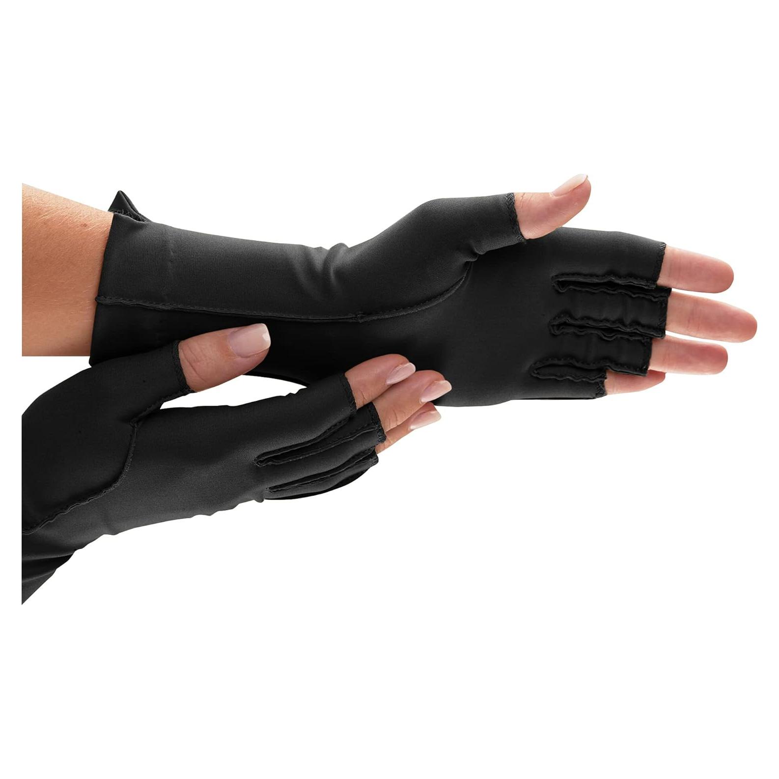 Guantes de Compresión Isotoner para Artritis - Negro