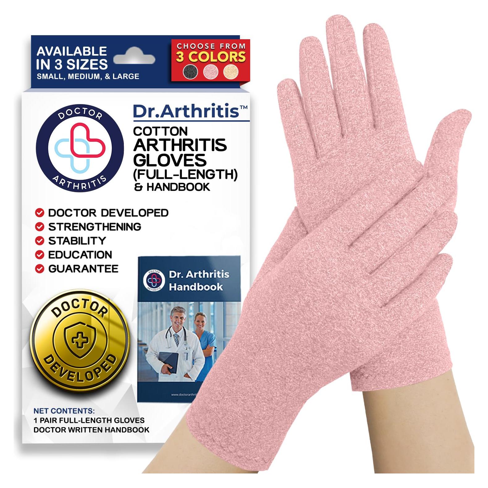Guantes de Compresión Dr. Arthritis para Artritis - Rosa M