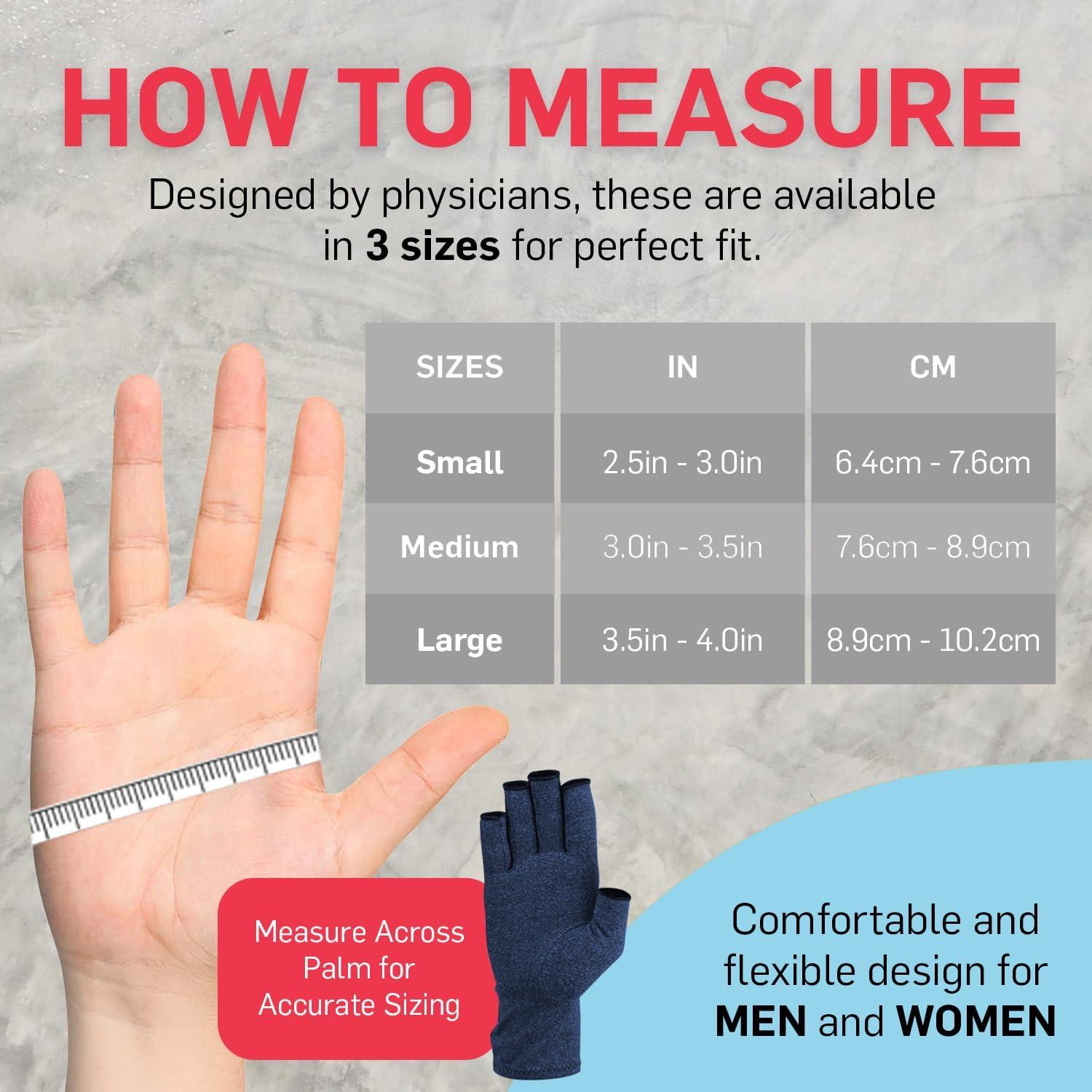 Guantes de Compresión Dr. Arthritis para Artritis Unisex