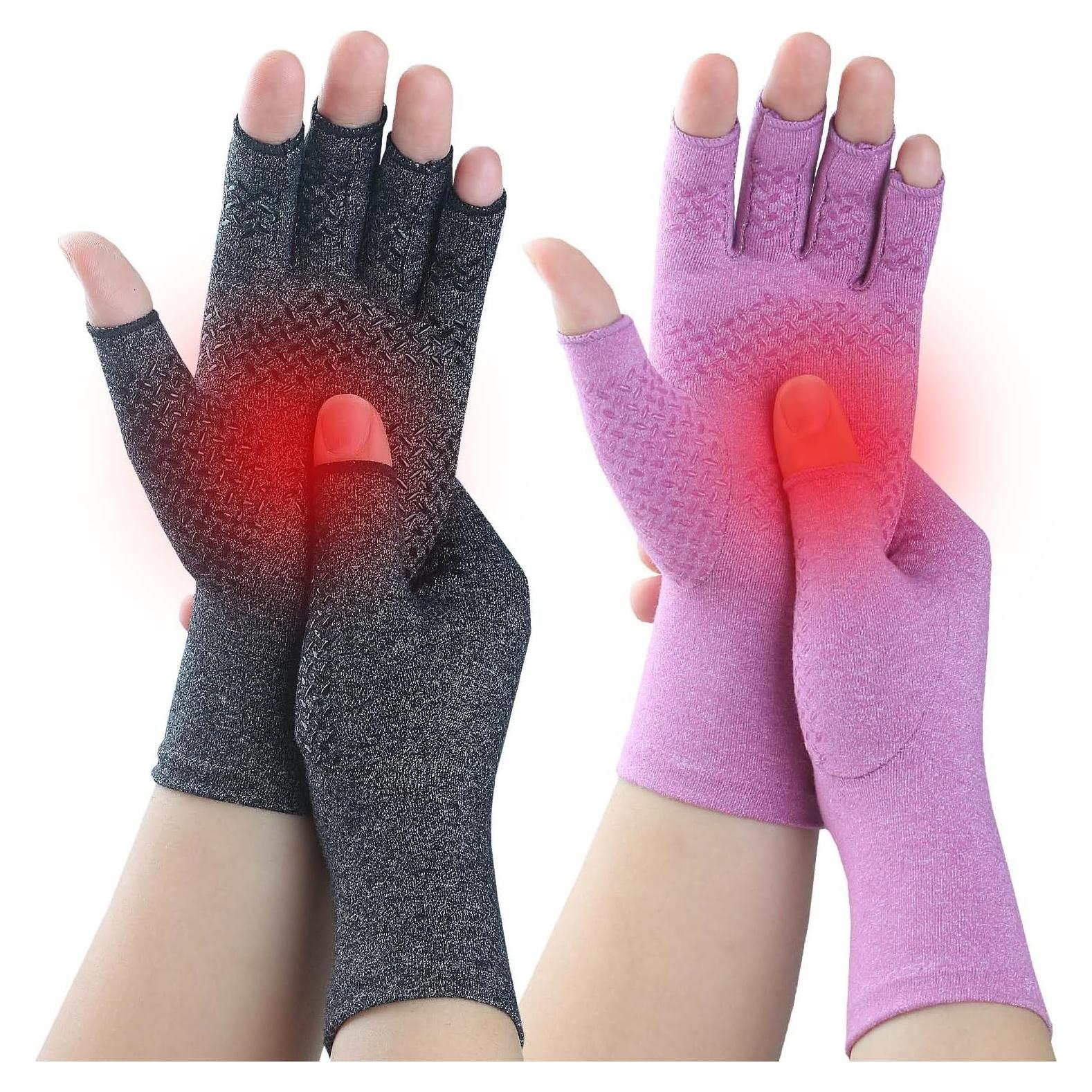 Guantes de Compresión Kecartu para Artritis - 2 Pares