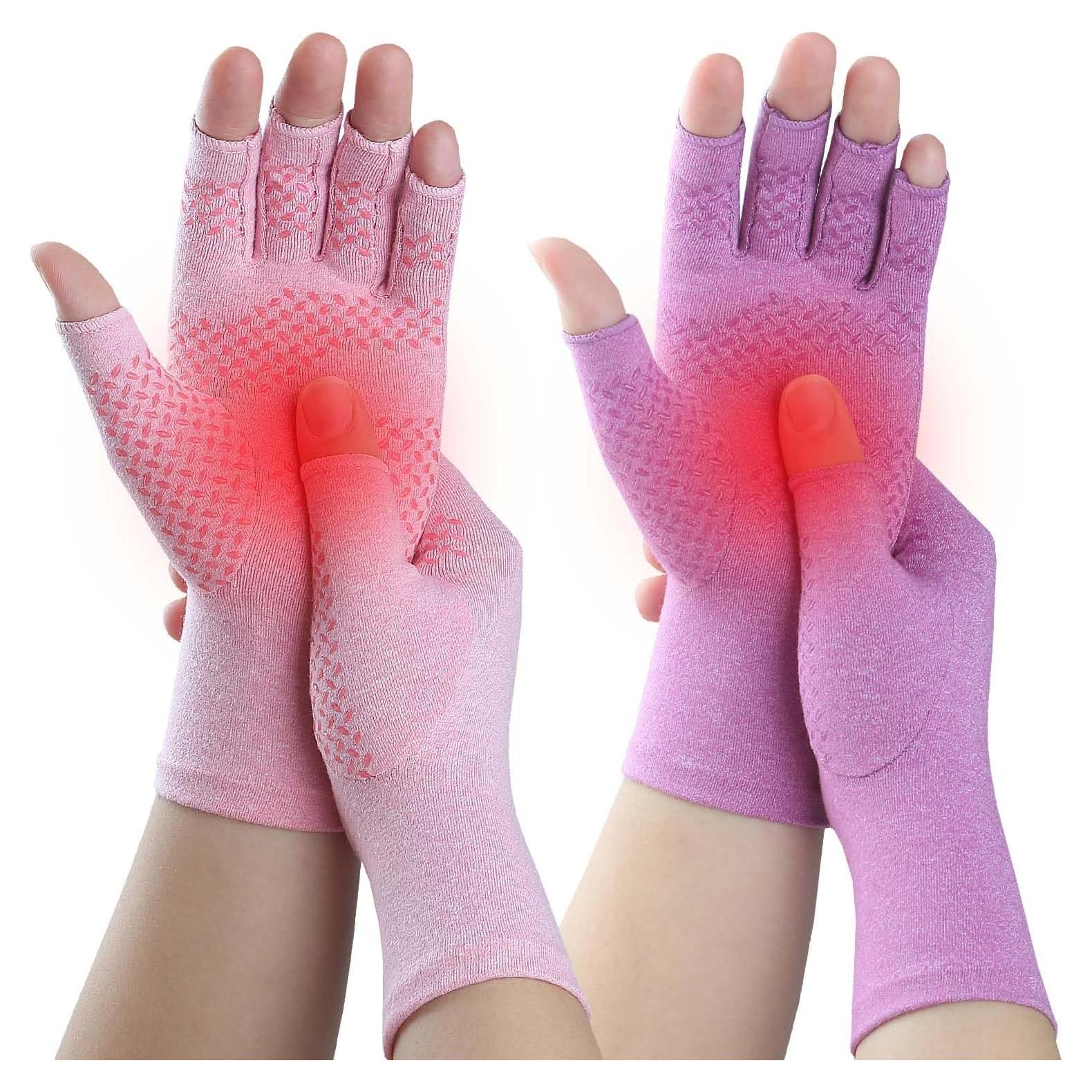 Guantes de Compresión Kecartu para Artritis - 2 Pares