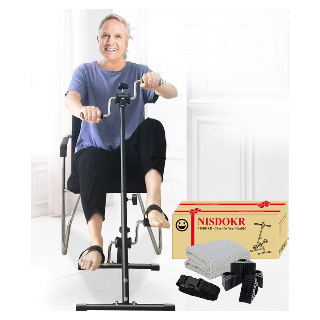 Ejercitador de Pedales NISDOKR SXZ-001 Ajustable para Casa