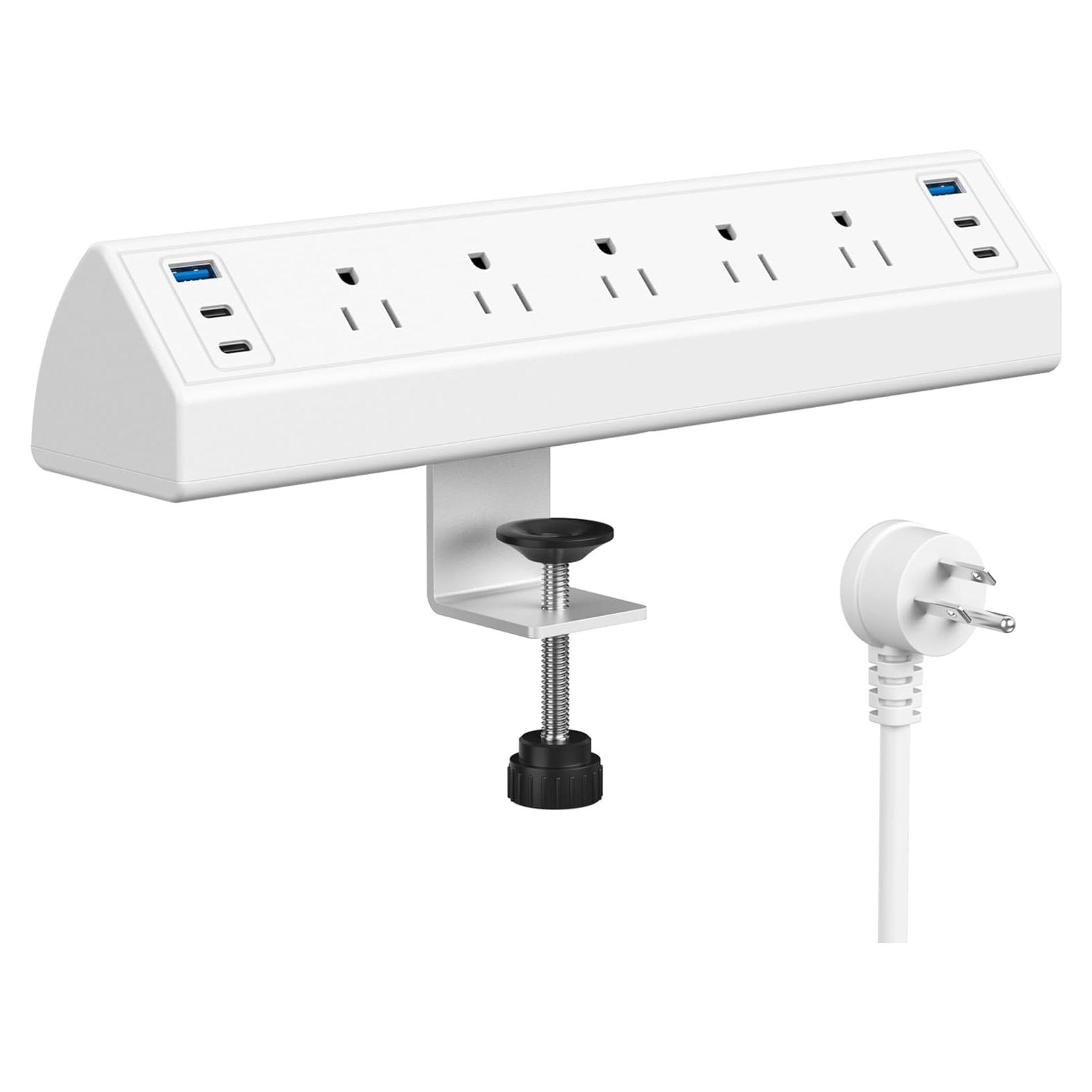 Toma de Corriente USB C Jgstkcity 40W 6 Puertos 5 Salidas