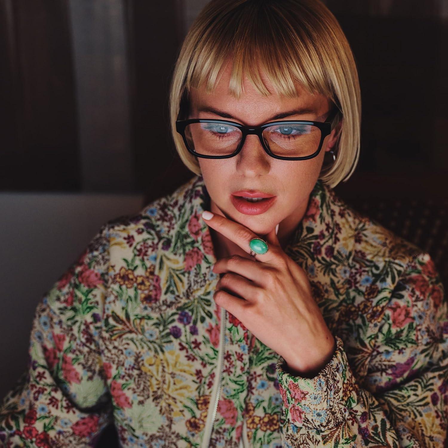 Gafas Inteligentes Amazon Echo Frames Rectángulo Negro