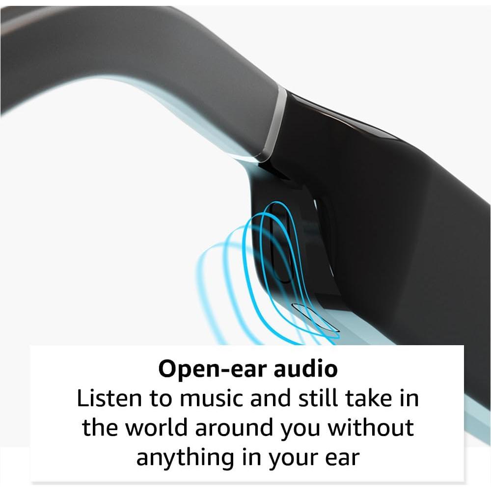 Gafas Inteligentes Amazon Echo Frames Rectángulo Negro