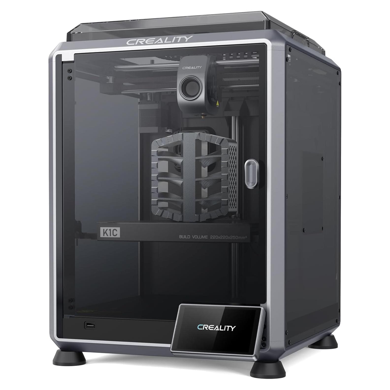 Impresora 3D Creality K1C 2024 600mm/s Nivelación Automática