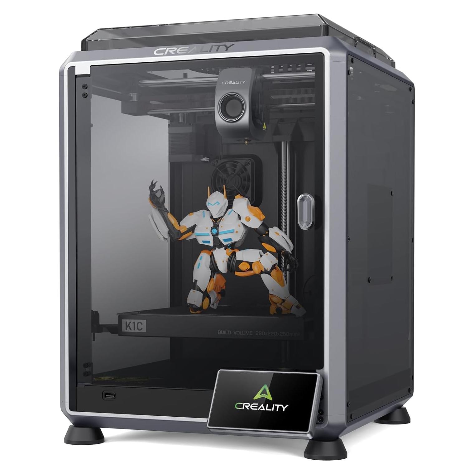 Impresora 3D Creality K1C, 600mm/s, Nivelación Automática
