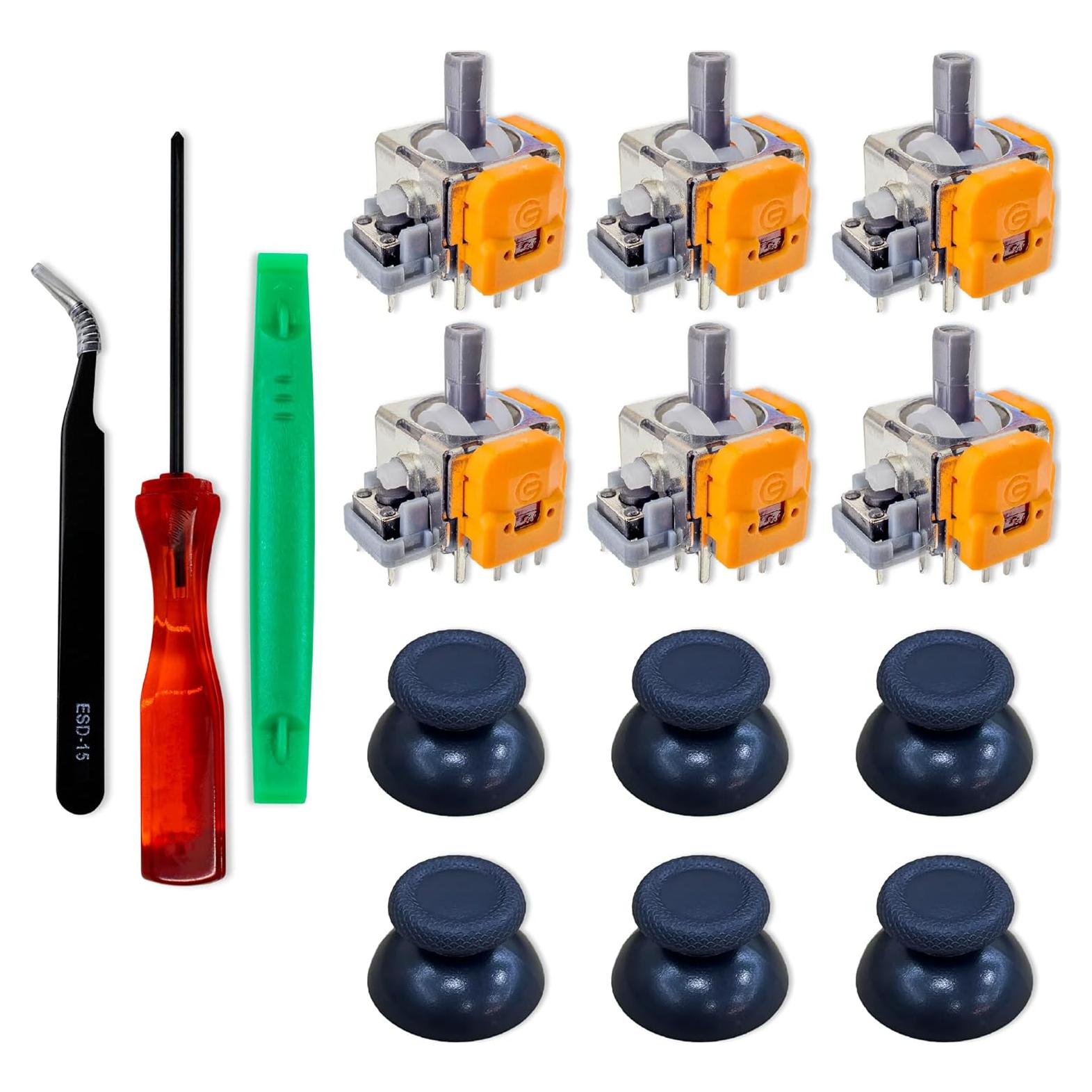 Kit de Mejora Joysticks SOSS GAMING para PS5 - 6 Piezas