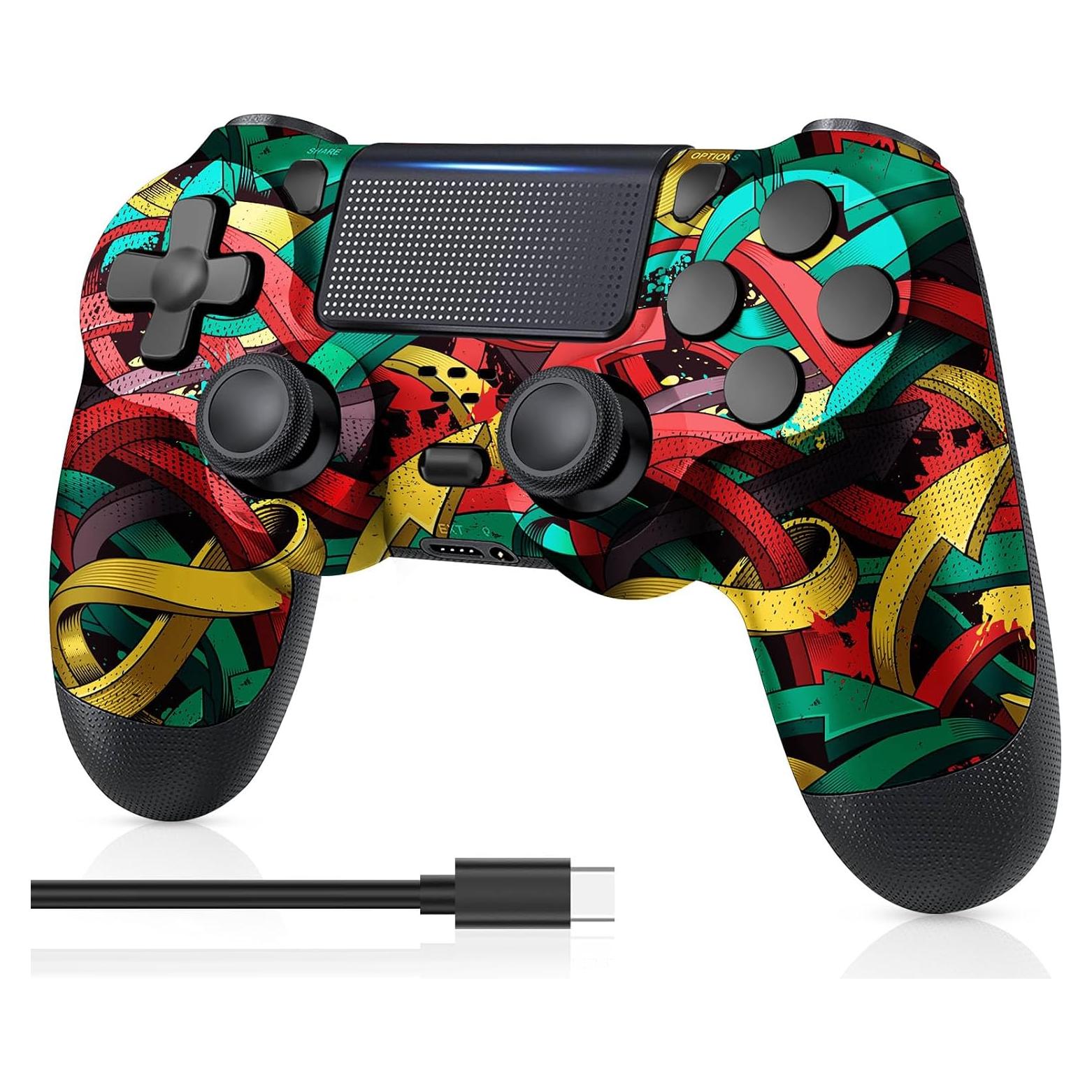 Controlador Inalámbrico MOOGOLE para PS4 y PC - Batería 1000mAh