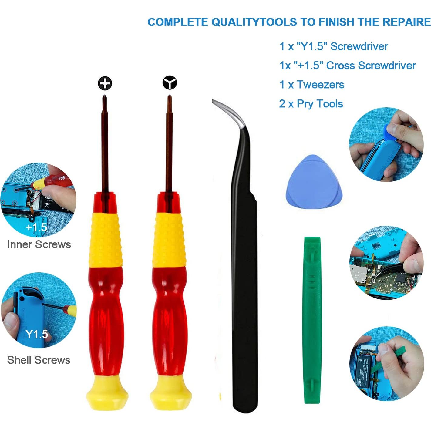 Kit de reparación joystick Joy-Con Veanic para Switch OLED