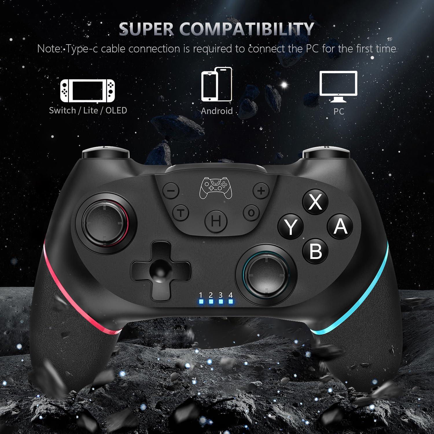 Controlador Inalámbrico ASTARRY para Switch y Lite