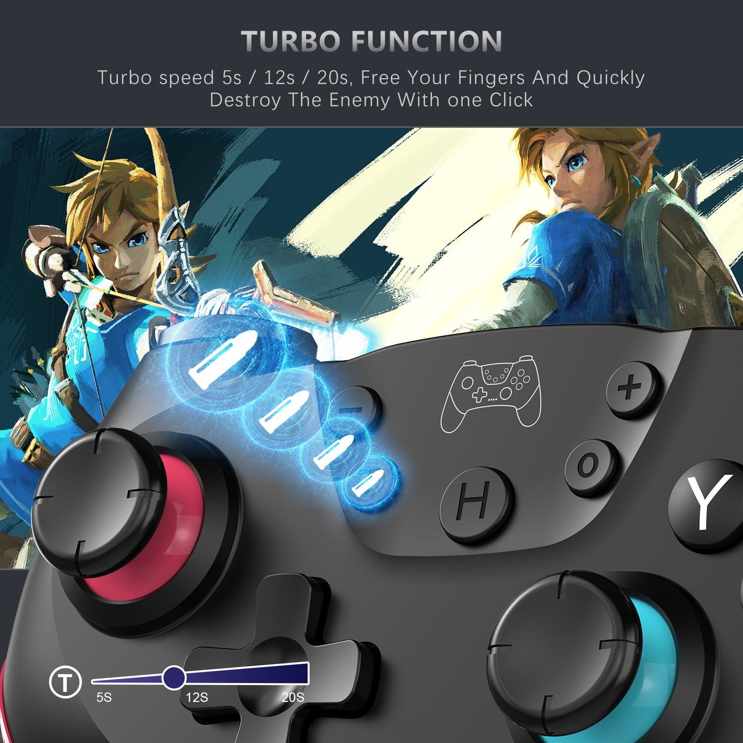 Controlador Inalámbrico ASTARRY para Switch y Lite