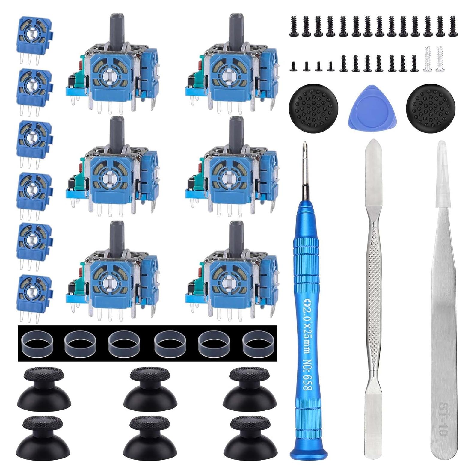 Reemplazo Joysticks Analógicos 3D Ikpek para PS5 - 6 Piezas