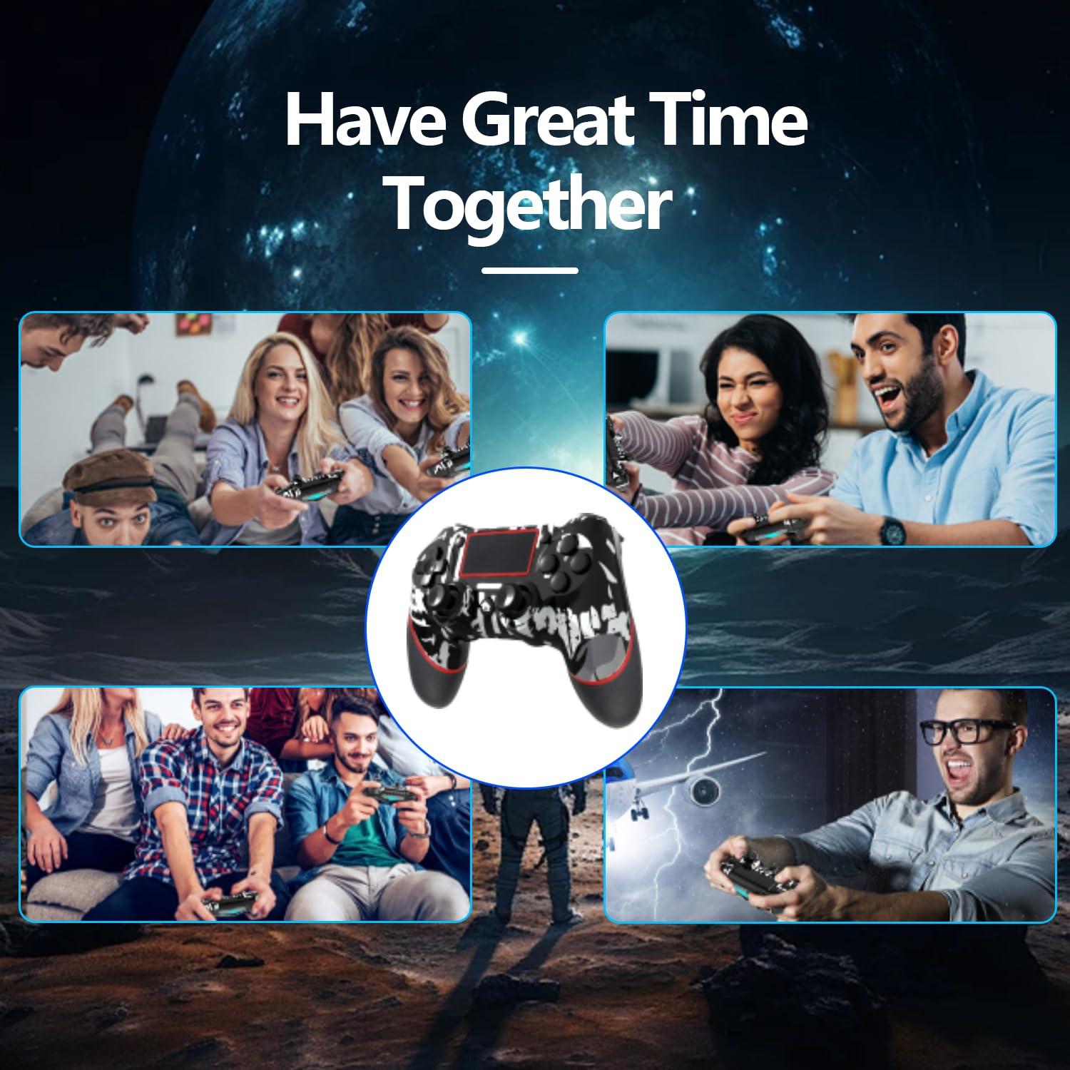 Controlador Inalámbrico SZDILONG para PS4 con Joystick 6 Ejes