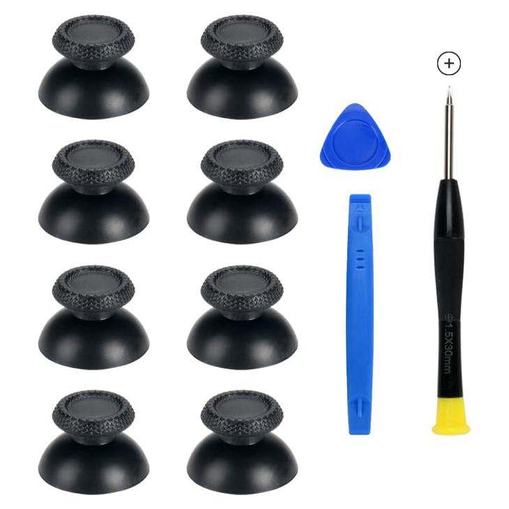 Thumbsticks Reemplazo PS5 COMZPLIFE 8 Piezas Negros