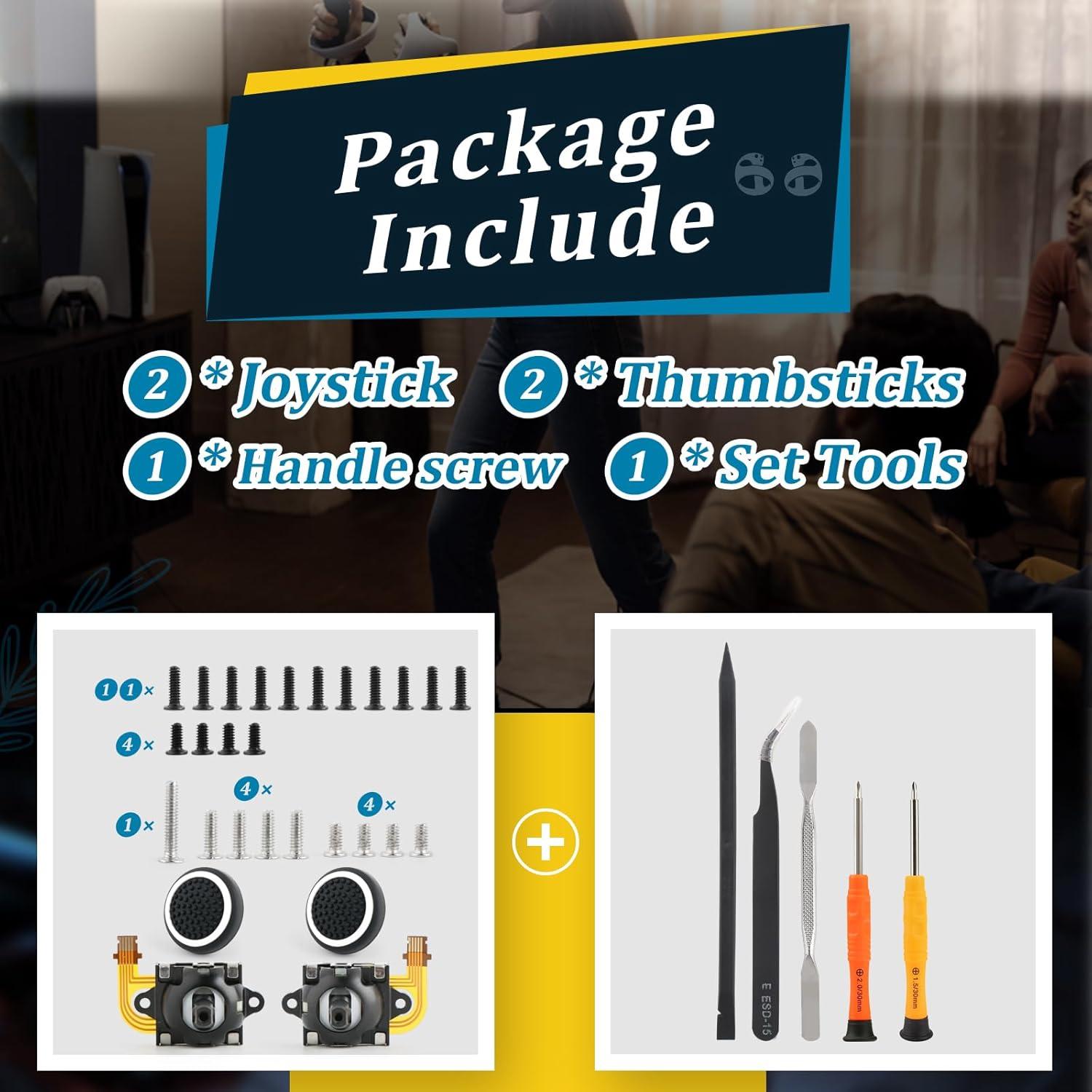 Reemplazo Joysticks Efecto Hall para PS VR2 - Shenzhenshiyue