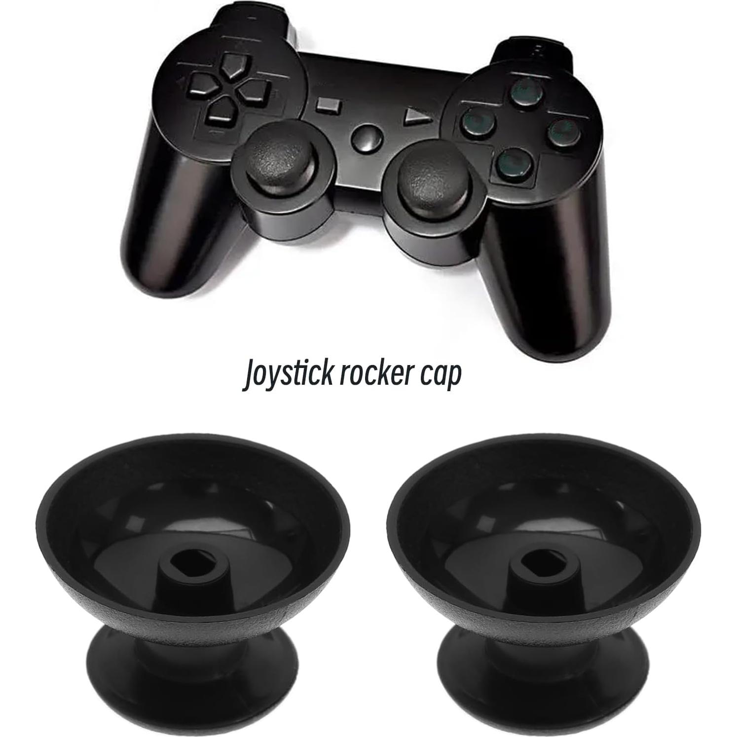 Pulsadores de Joystick eMagTech para PS3 - 8 Piezas Negras