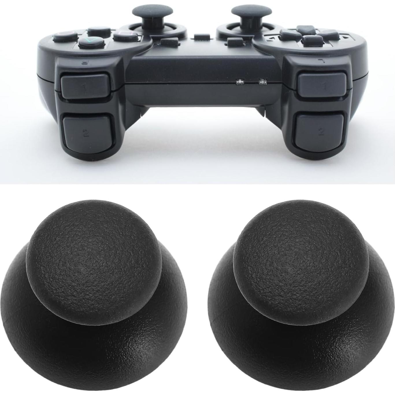 Pulsadores de Joystick eMagTech para PS3 - 8 Piezas Negras