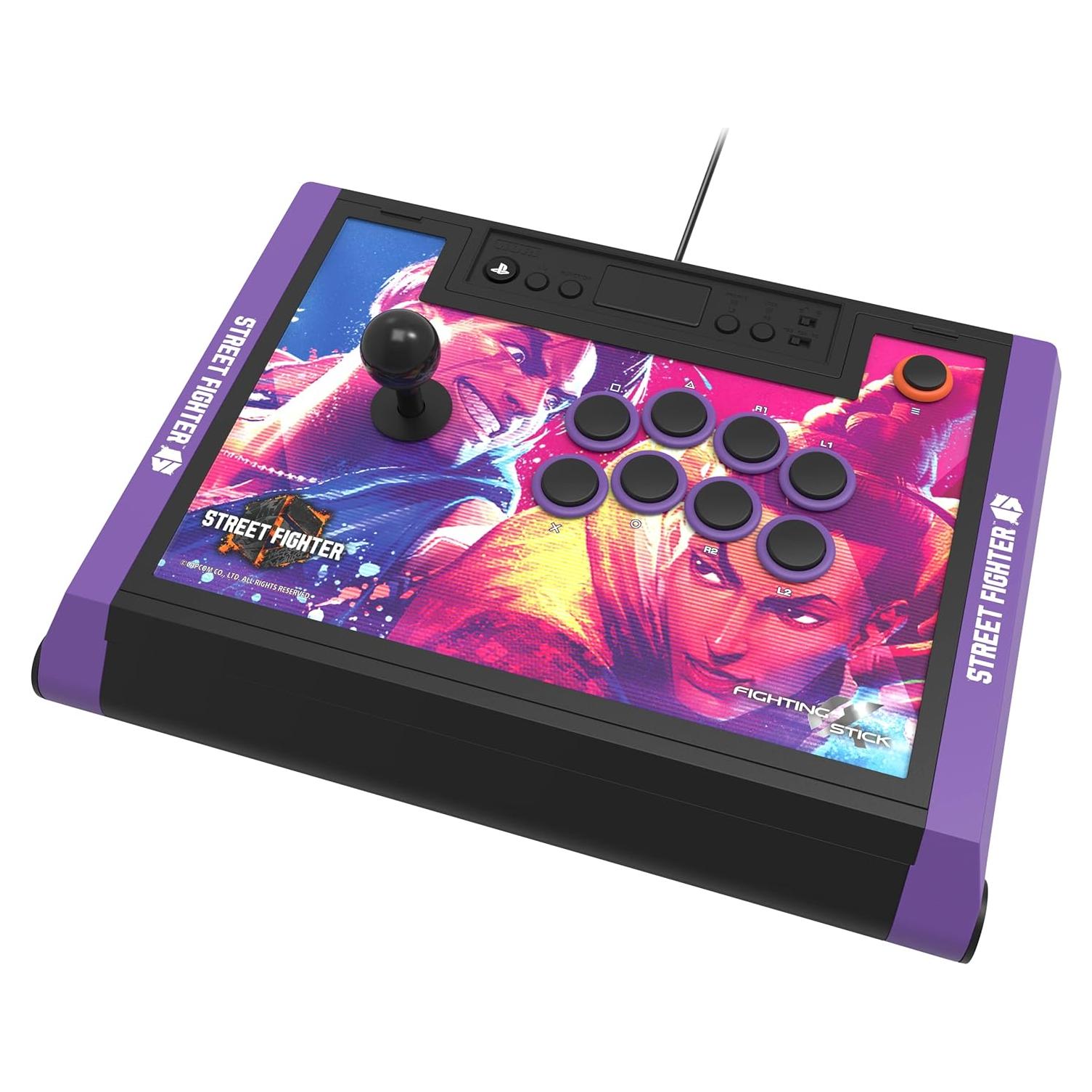 Fight Stick HORI Alpha Street Fighter 6 para PS5/PS4/PC