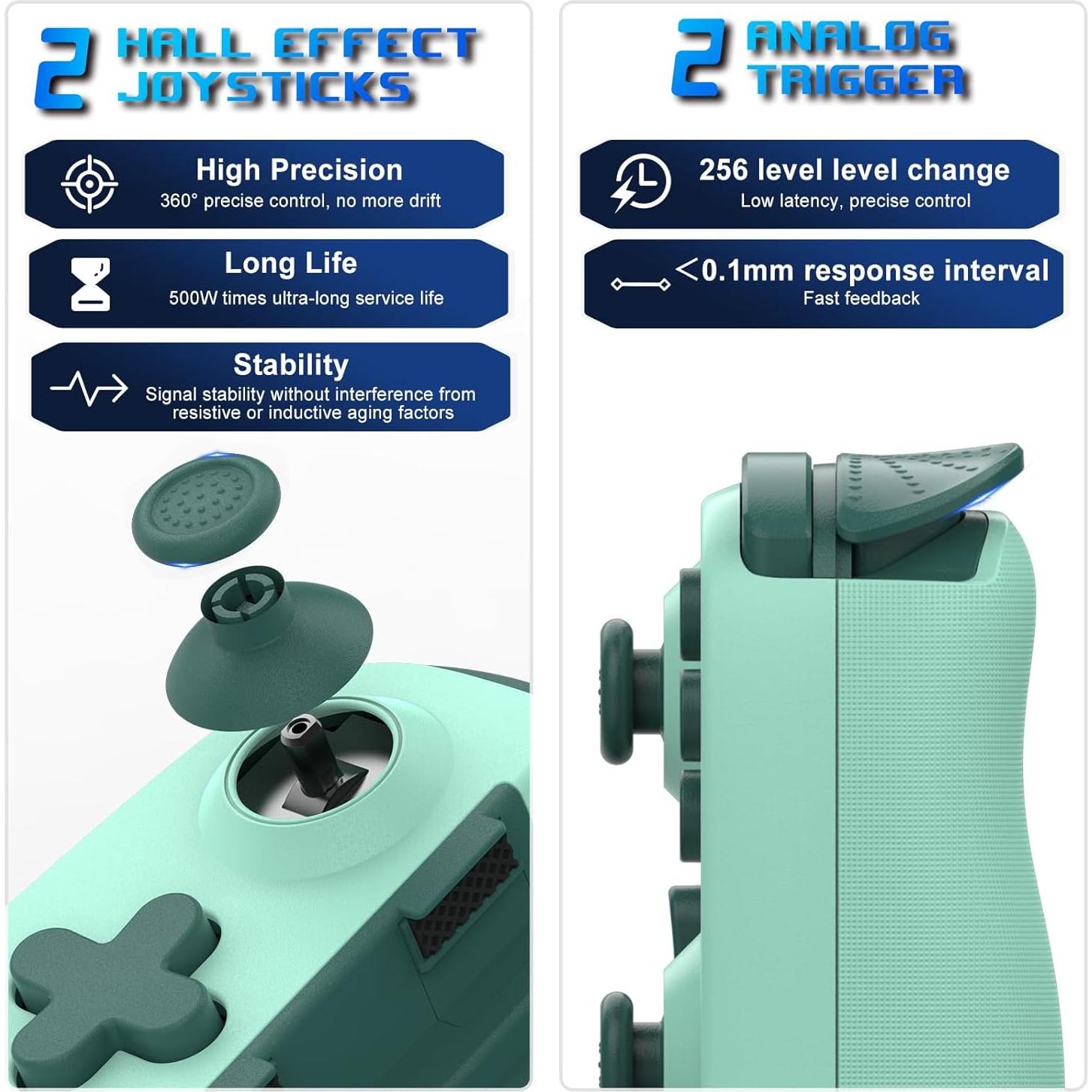 Controlador de Juegos Móvil arVin para Android/iOS - Gamepad Inalámbrico