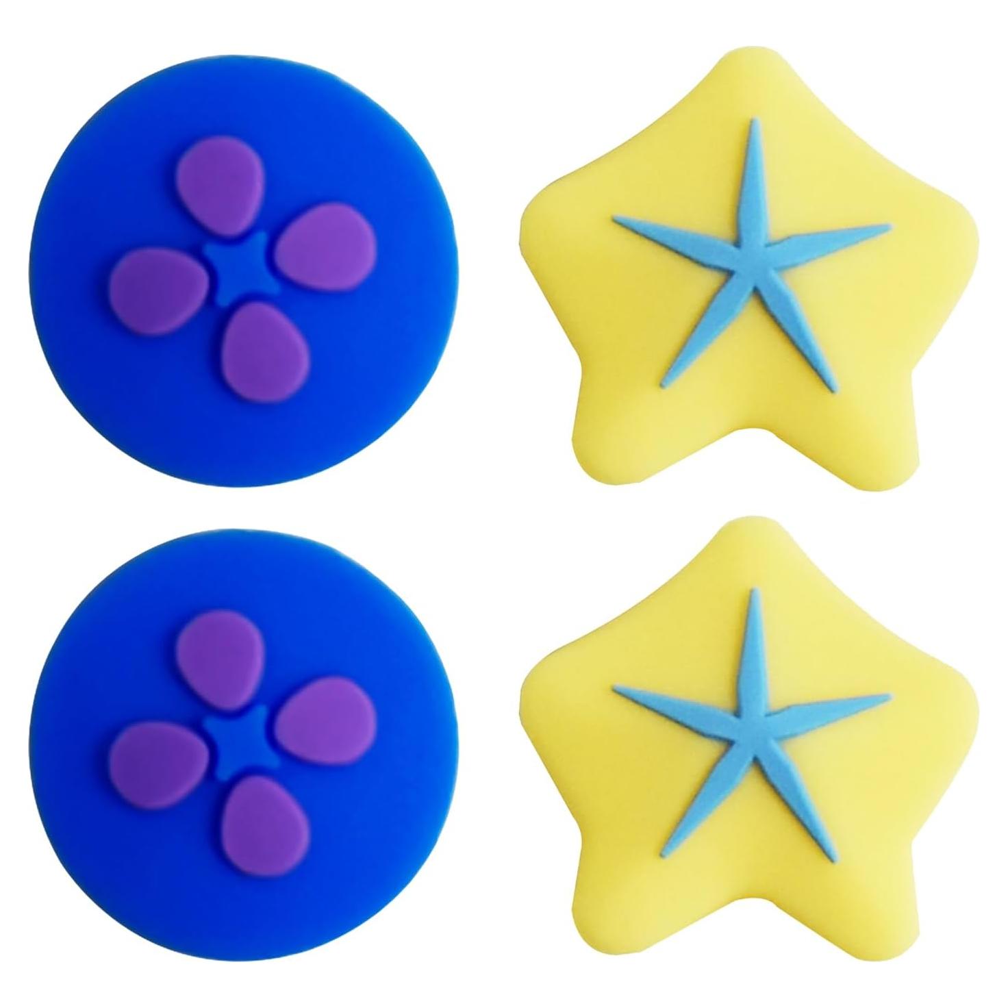 Silicone Thumbstick Caps Thumb Grips Cover Accessories Compatible with PlayStation Portal PS5 Joystick