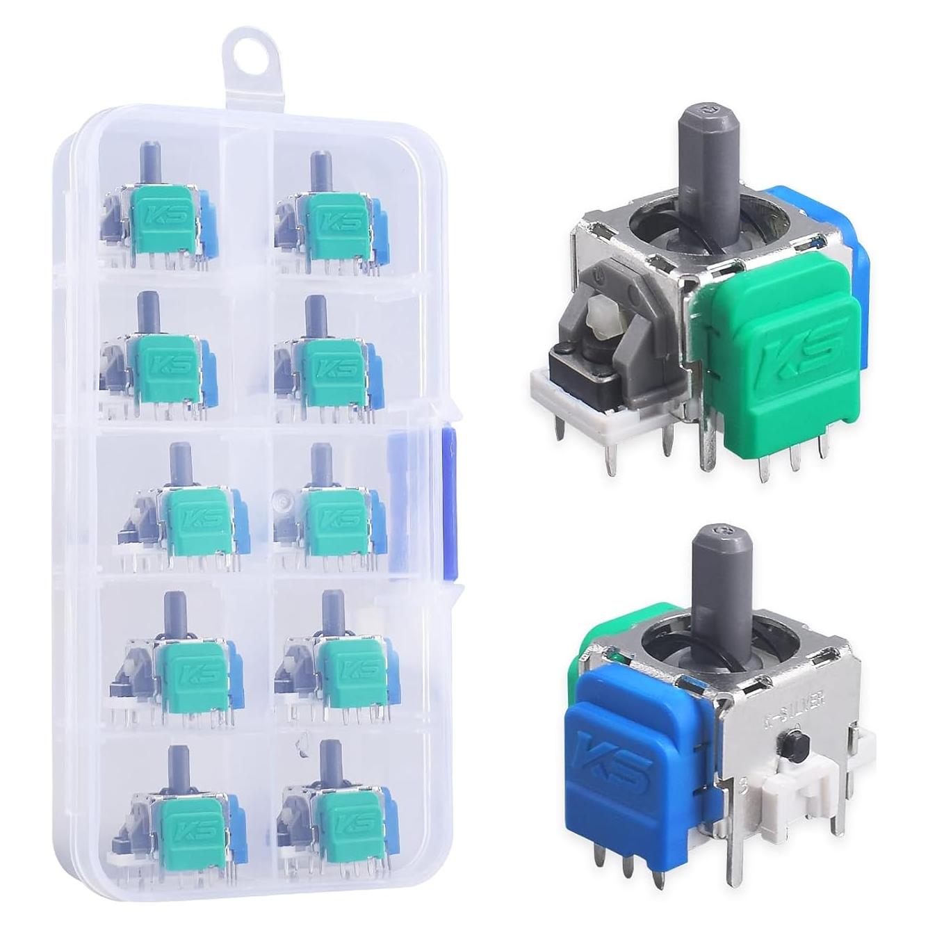 Joystick Electromagnético TMR para PS5/PS4/Switch/Xbox