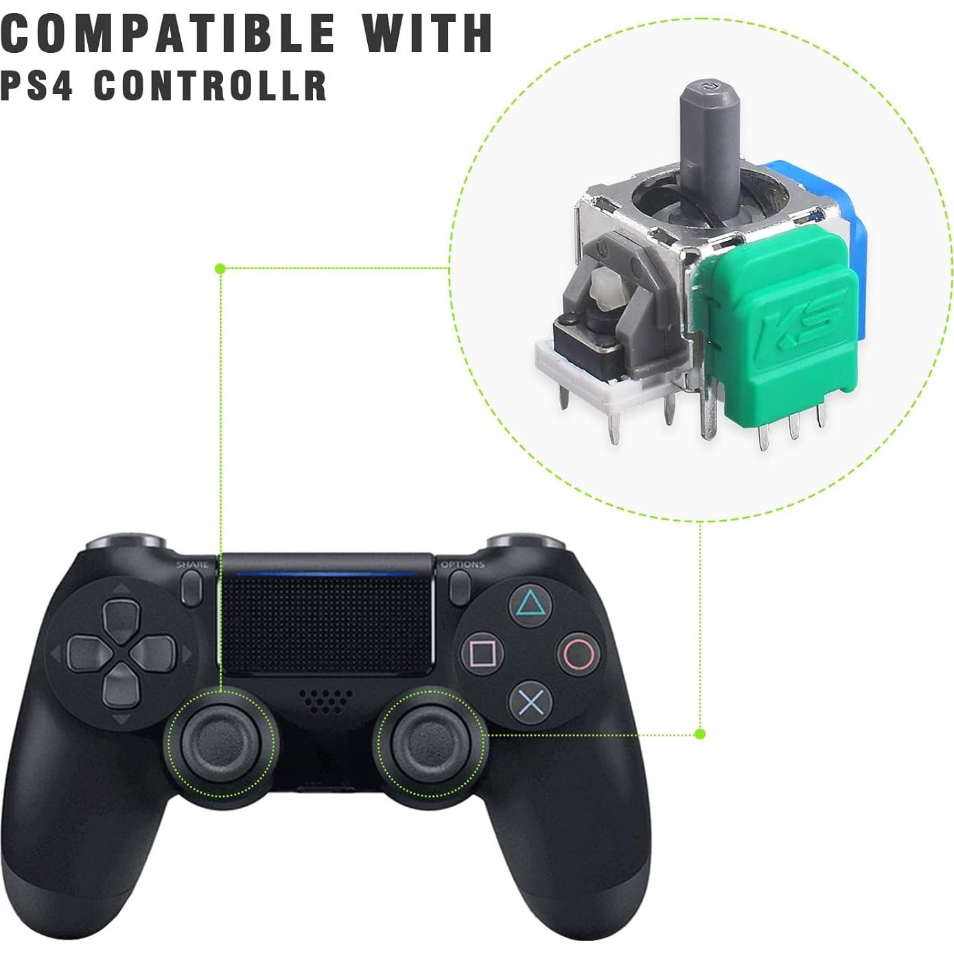 Joystick Electromagnético TMR para PS5/PS4/Switch/Xbox