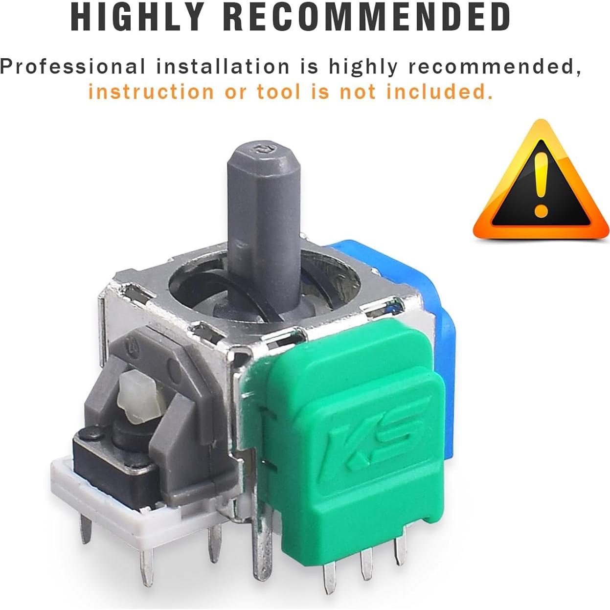 Joystick Electromagnético TMR para PS5/PS4/Switch/Xbox