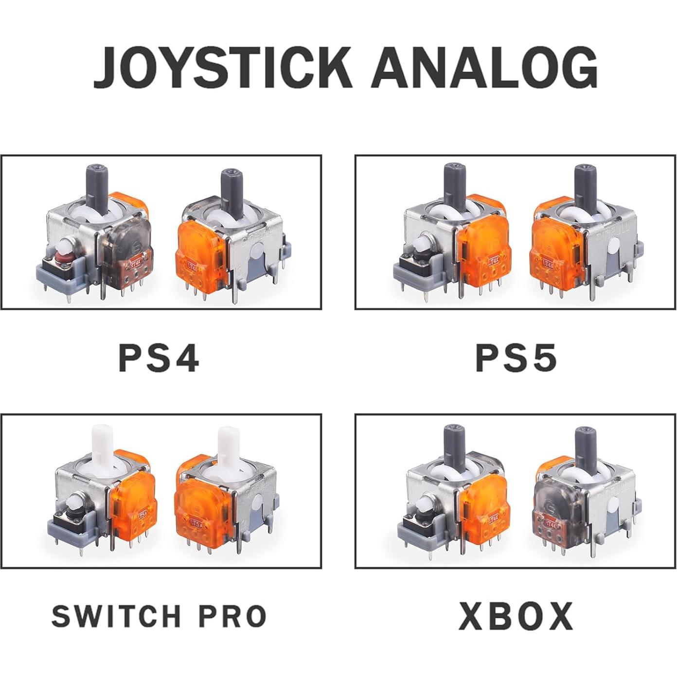 Joystick Electromagnético TMR para Xbox/PS5/PS4/Switch