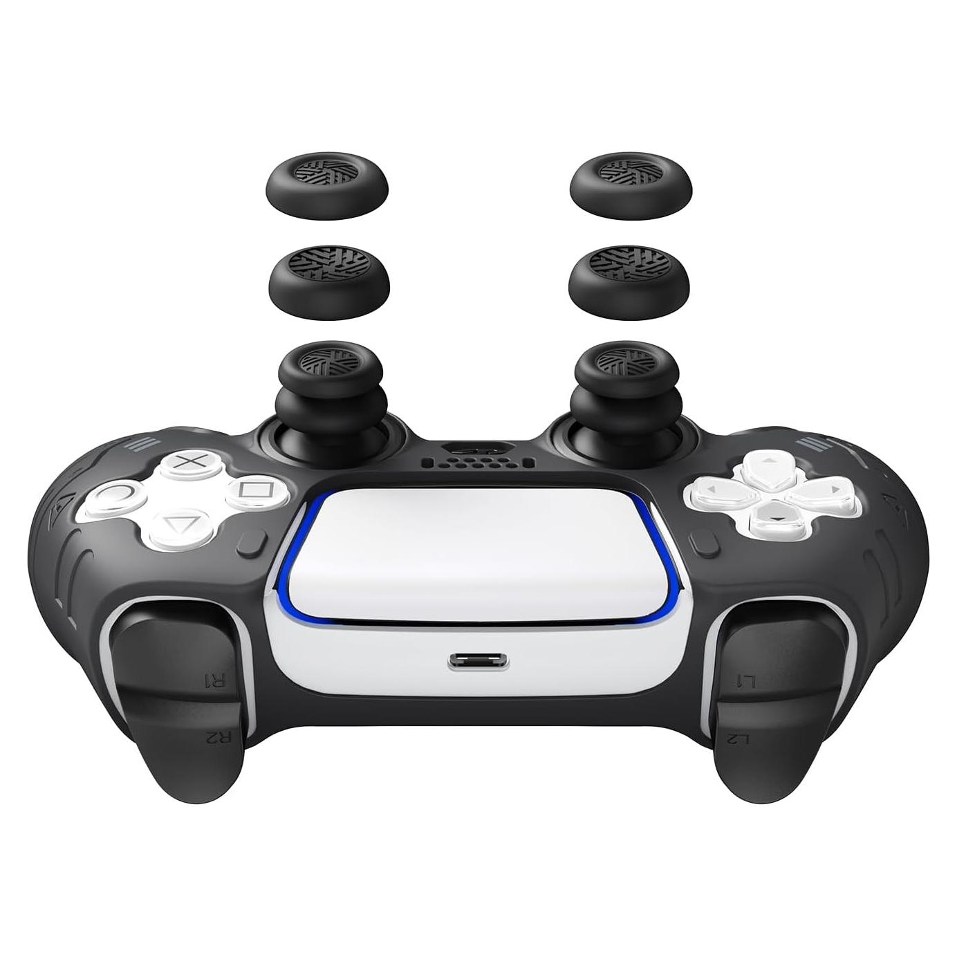 Empuñaduras Joystick JEMDO para PS5/PS4/Switch Pro, 6 Piezas