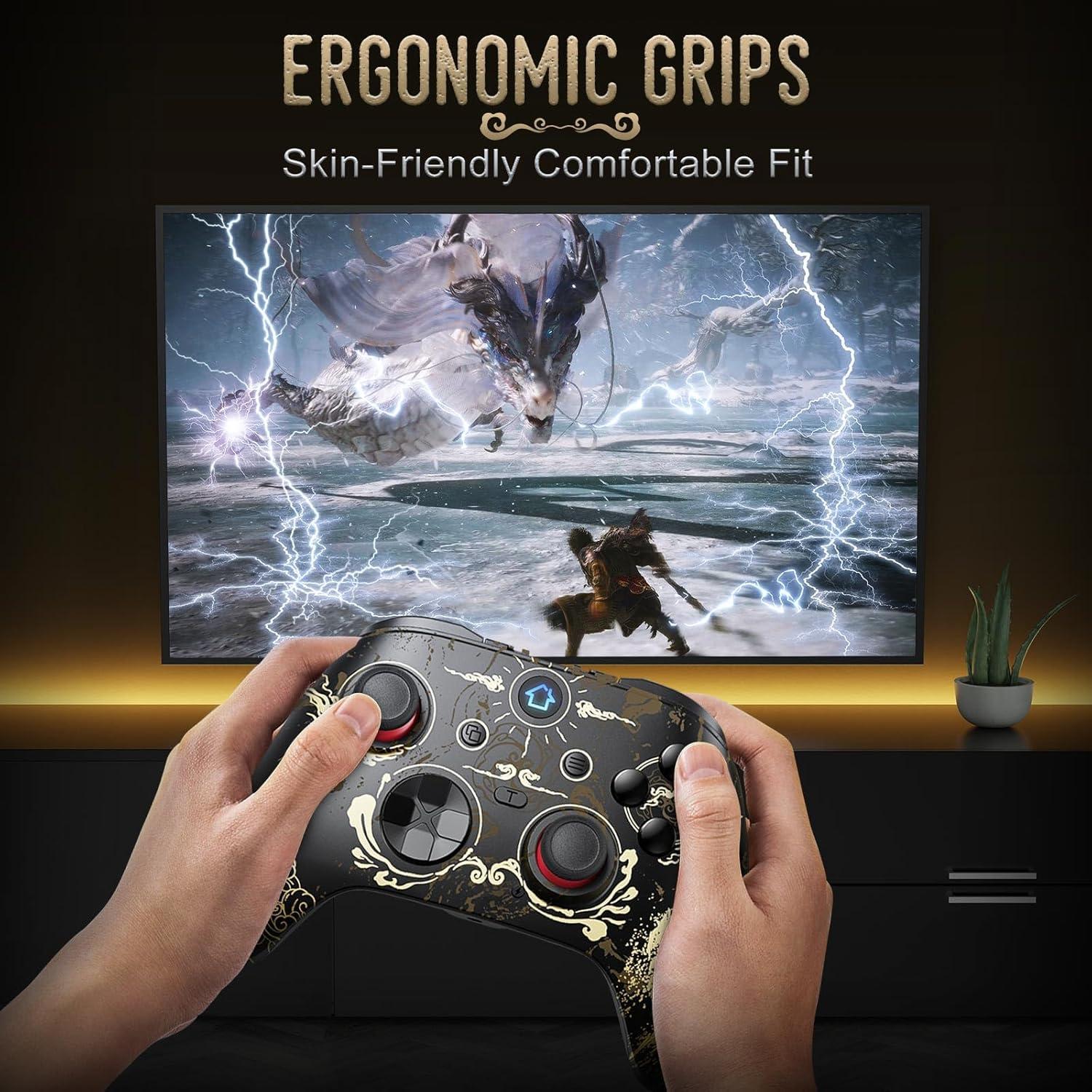 Controlador Inalámbrico DIANVEN para PC, Precisión y Ergonomía