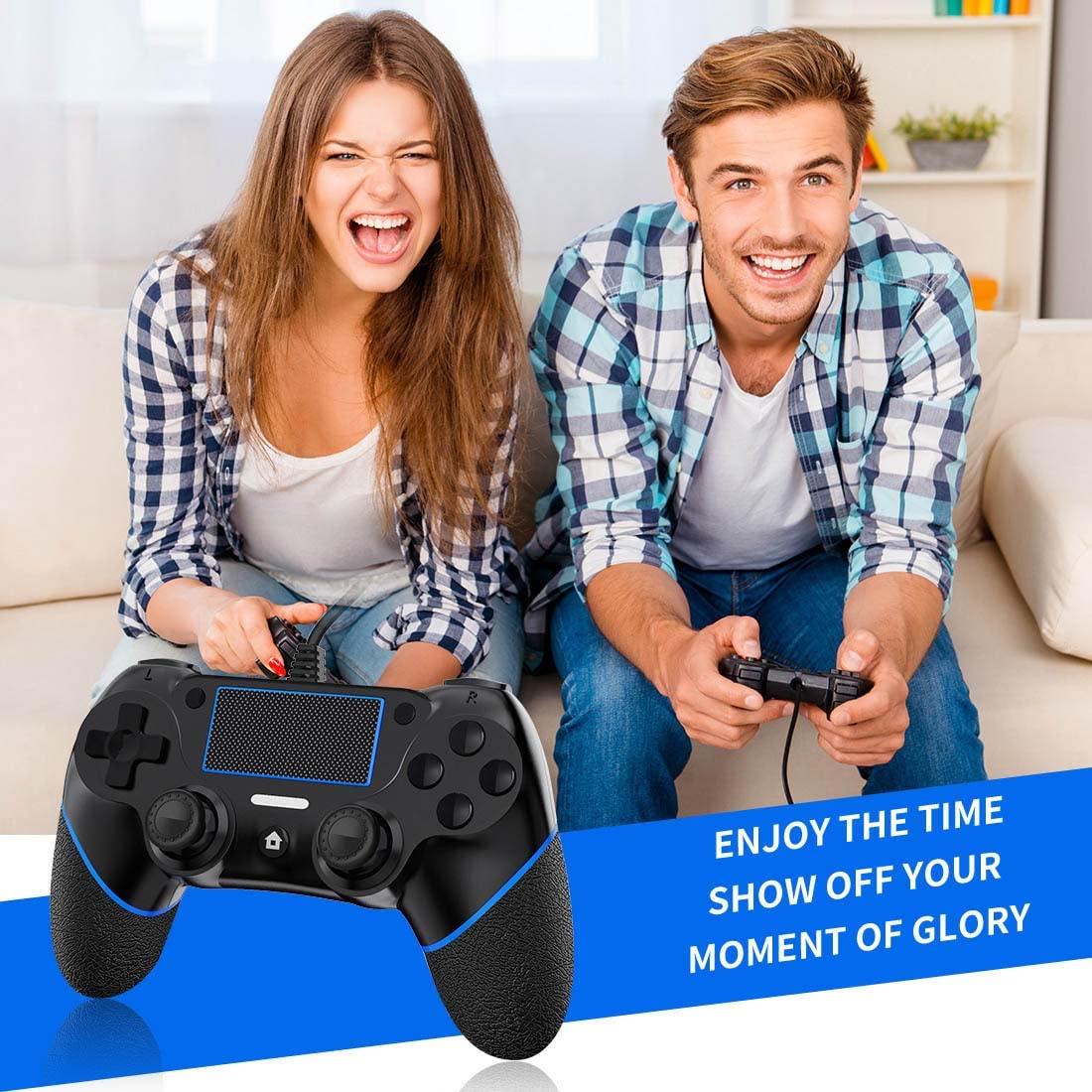 Controlador con cable DIANVEN para PS4 y PC 1.98m