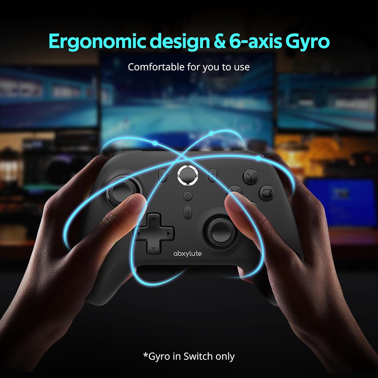 Controlador Inalámbrico C6 abxylute para PC y Switch - 1000Hz