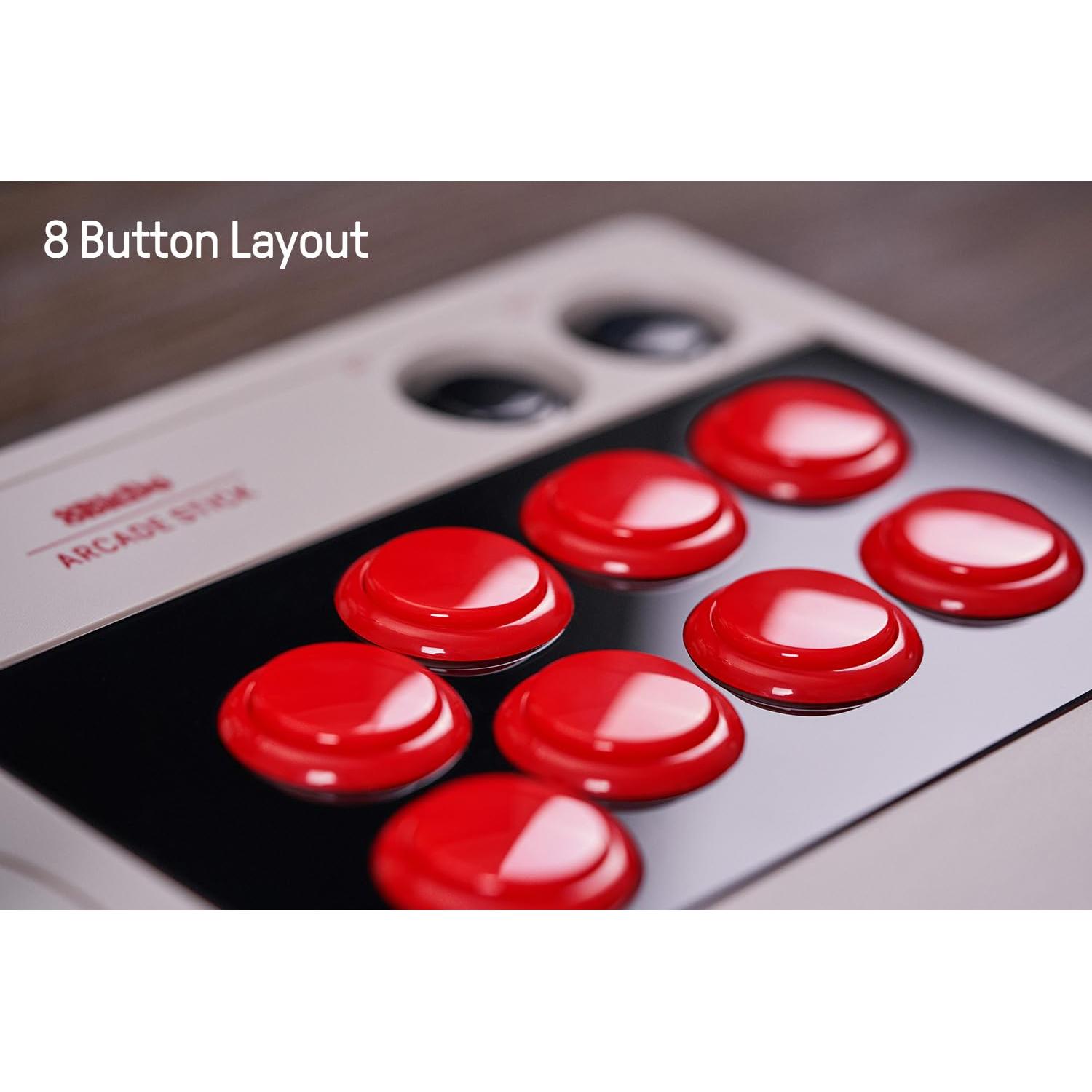 Joystick Arcade 8Bitdo para Switch y Windows Bluetooth