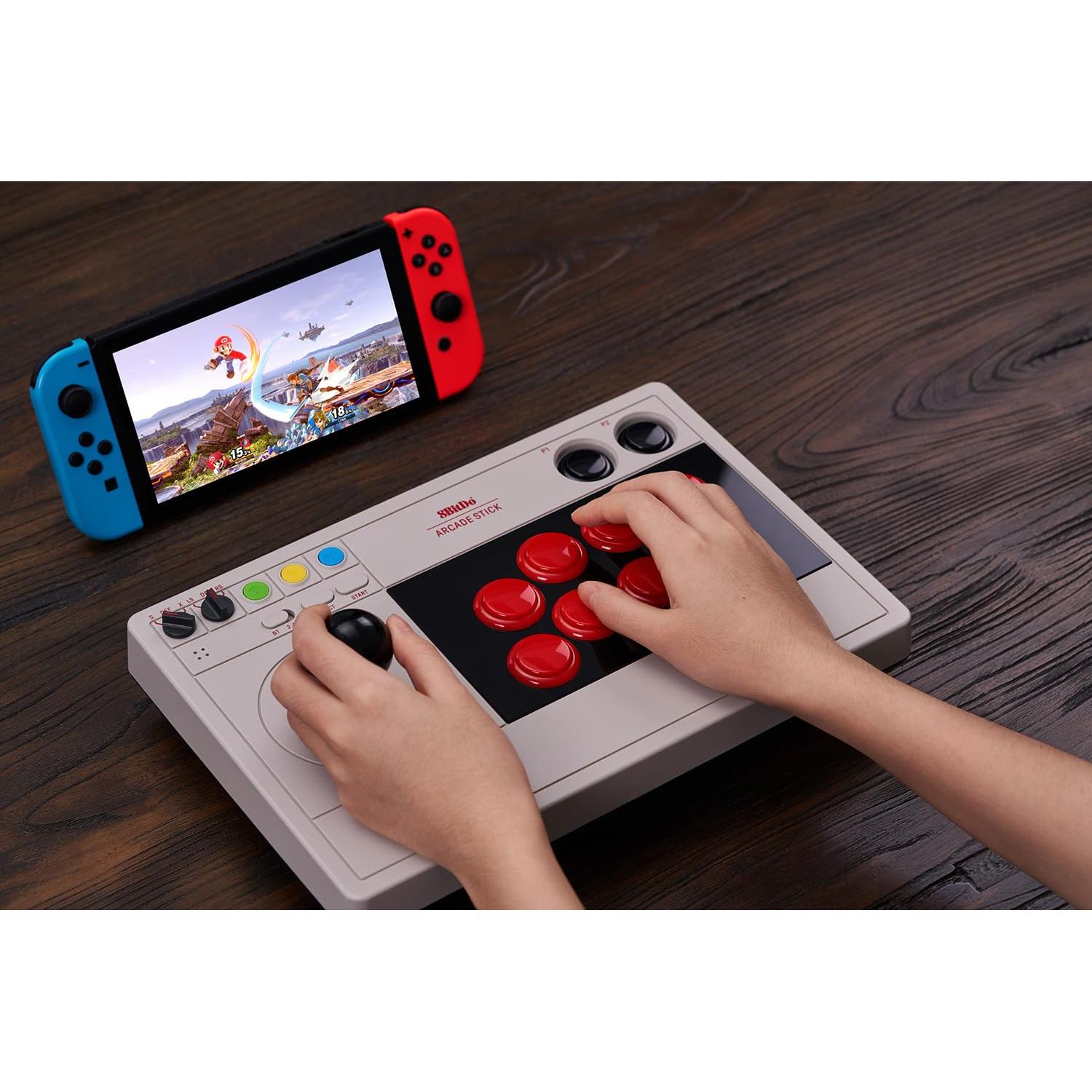 Joystick Arcade 8Bitdo para Switch y Windows Bluetooth