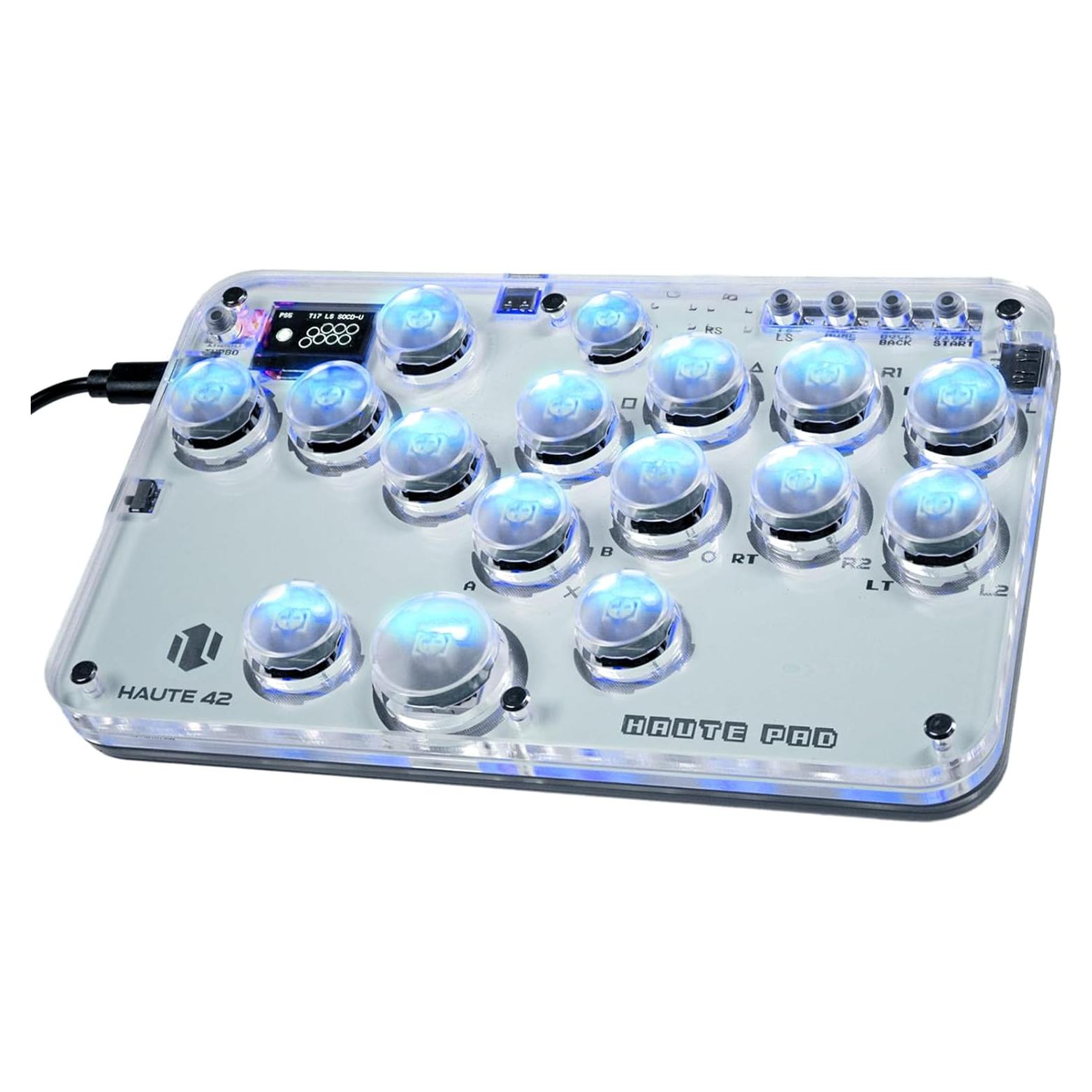 Controlador Arcade Sehawei G16 con RGB y Turbo para PC/PS4