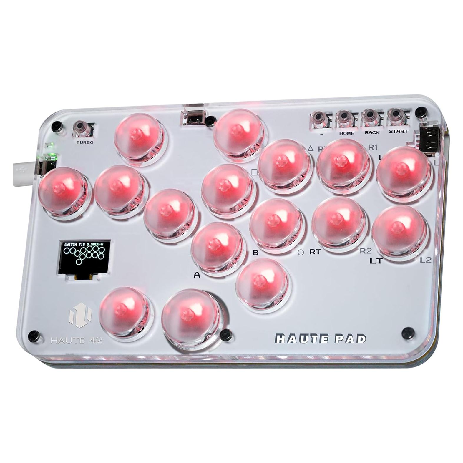 Controlador Arcade Sehawei S16 RGB Turbo para PC y Consolas