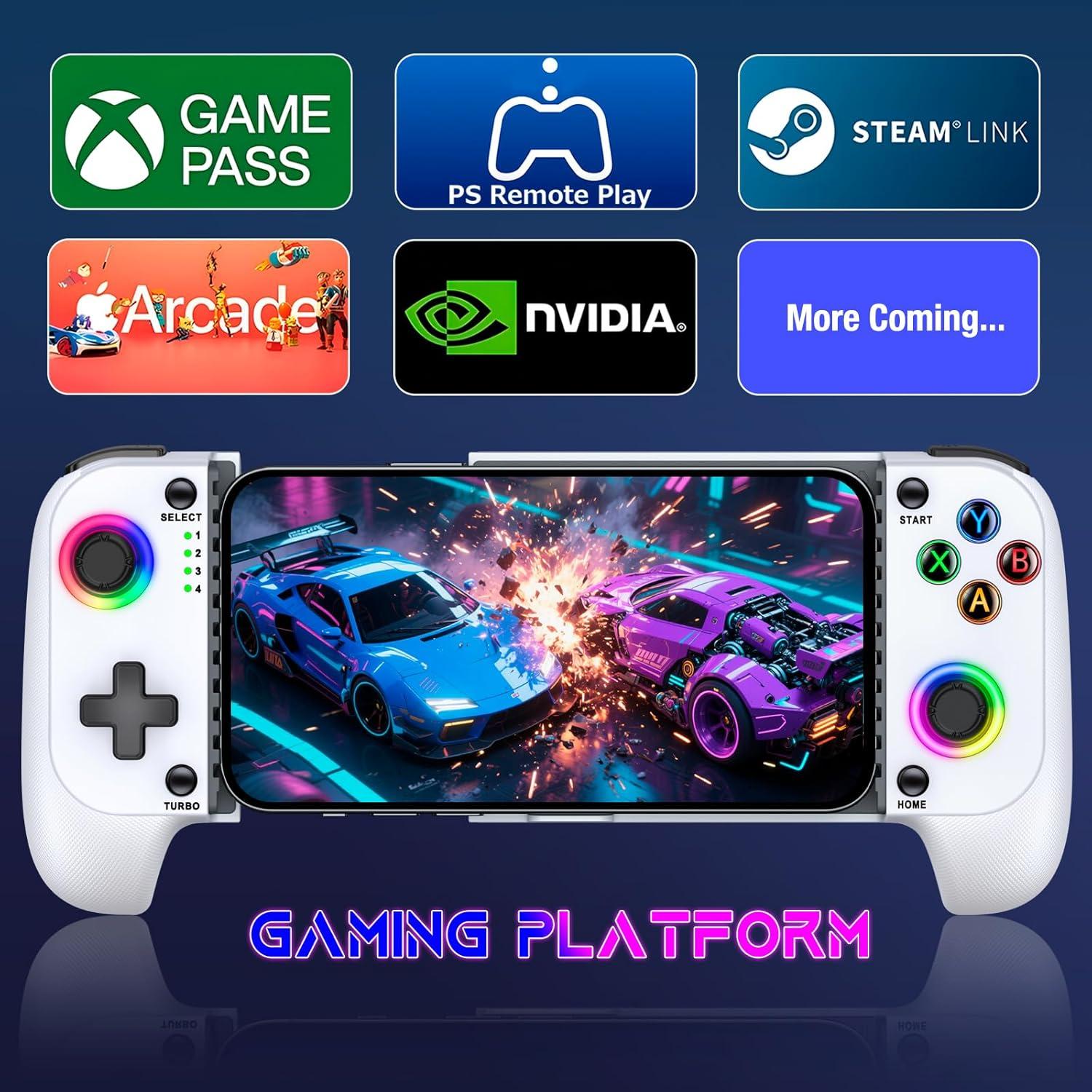 Controlador de Juegos Móviles Spican para iPhone y Android