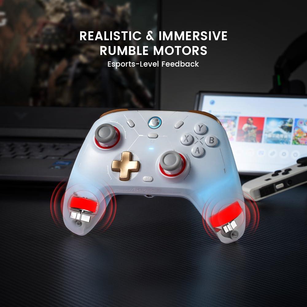 Controlador Inalámbrico GameSir Cyclone 2 - RGB, Carga Rápida
