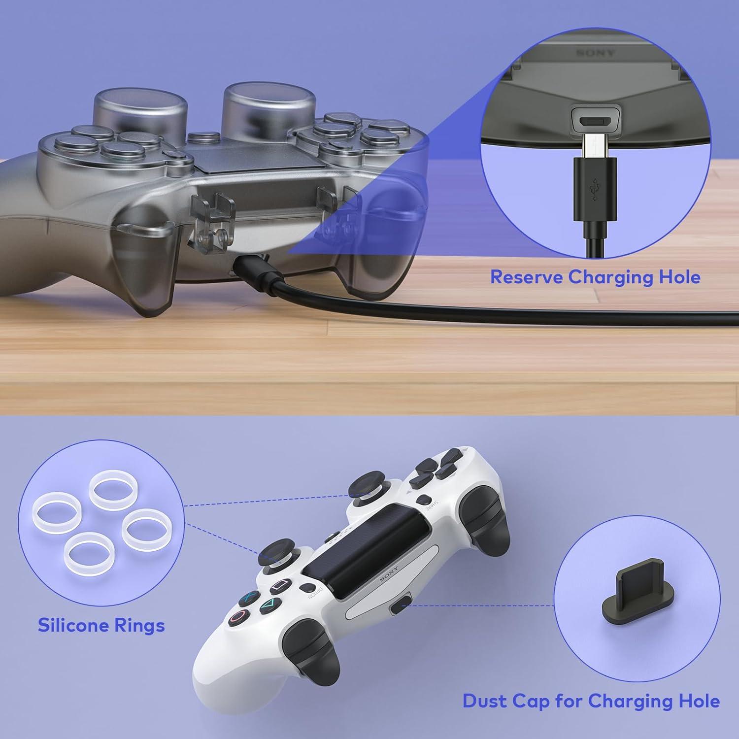 Funda Protectora Tiiletzote para Controlador PS4 Negra