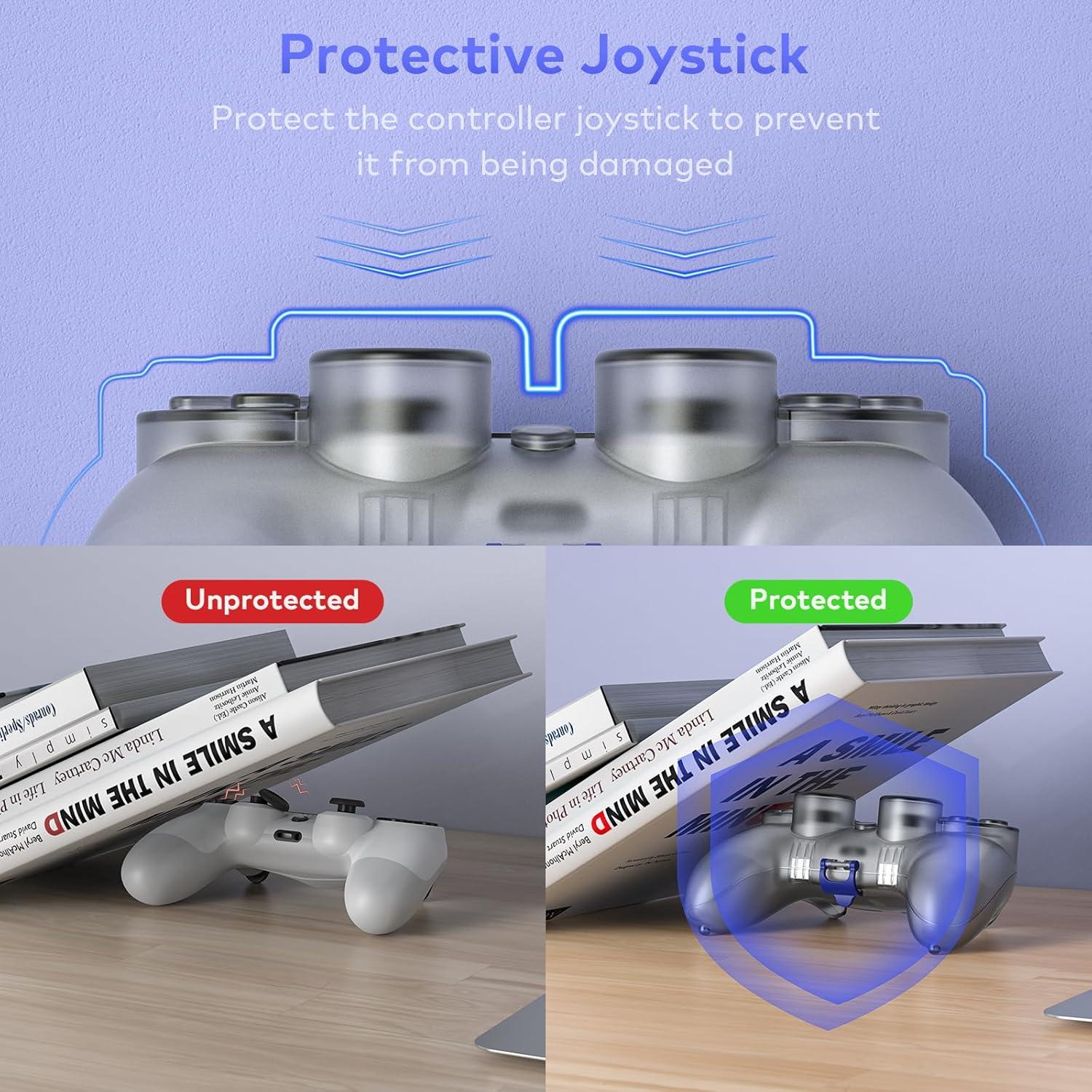 Funda Protectora Tiiletzote para Controlador PS4 Negra