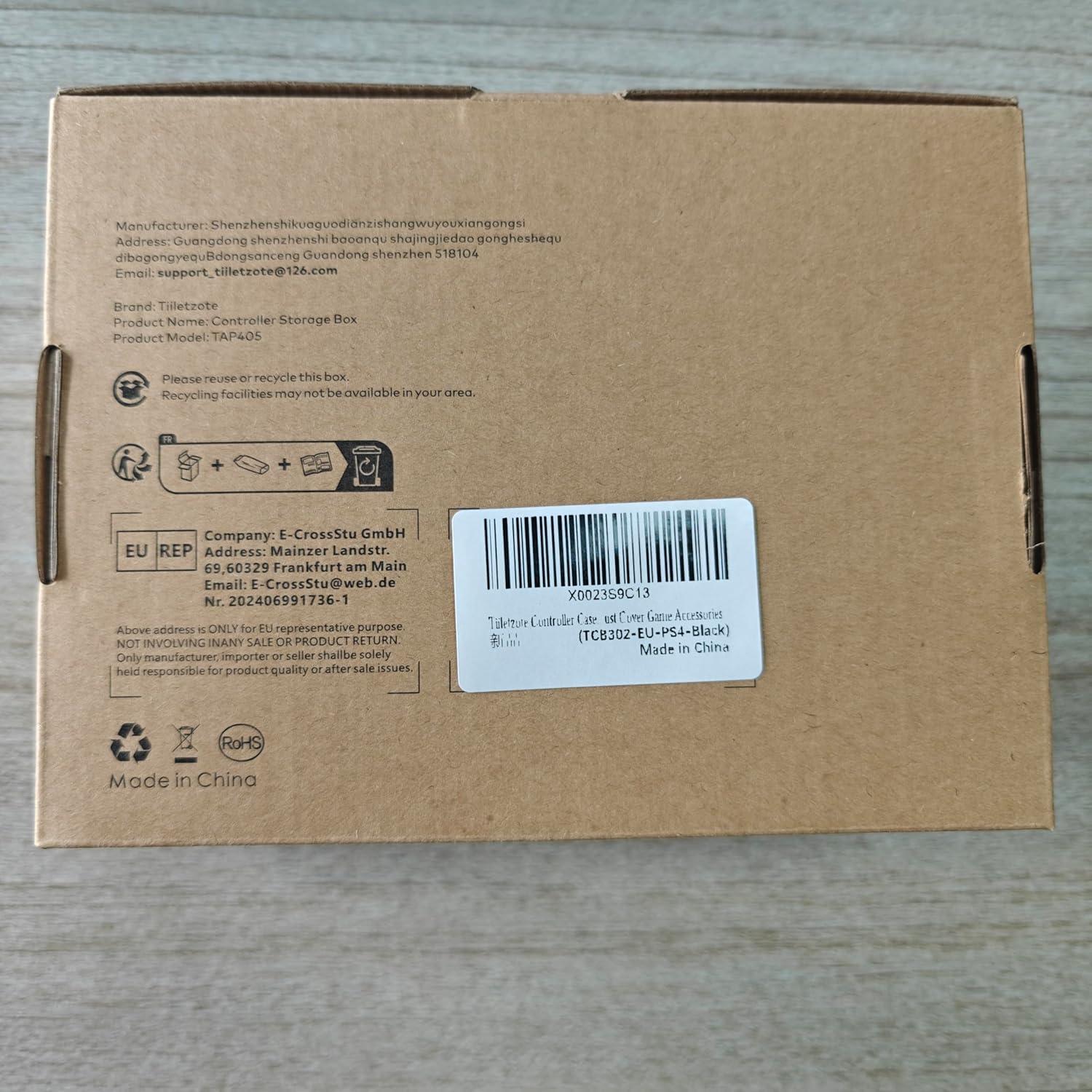 Funda Protectora Tiiletzote para Controlador PS4 Negra