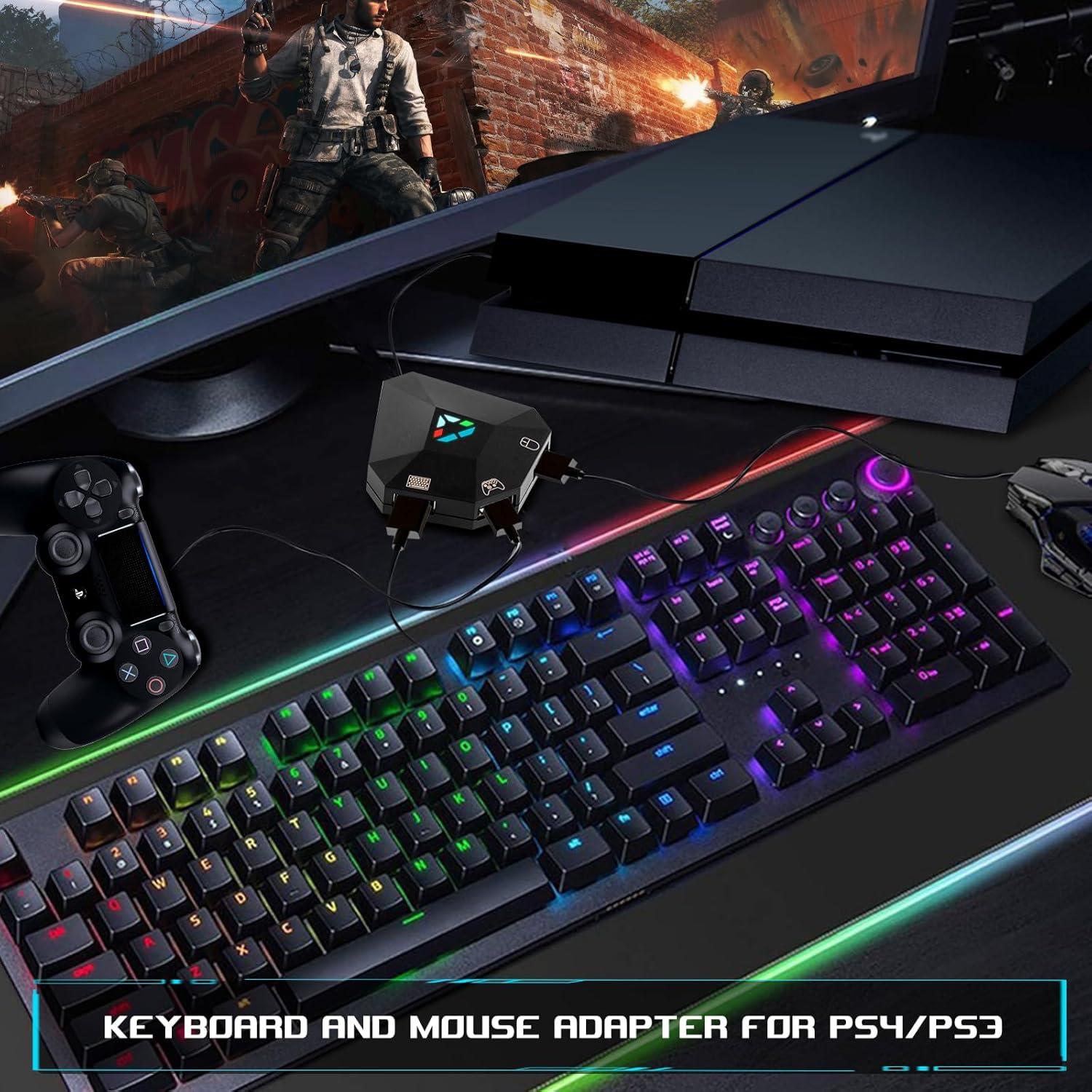 Adaptador de Teclado y Ratón arVin para Consolas PS4/Xbox