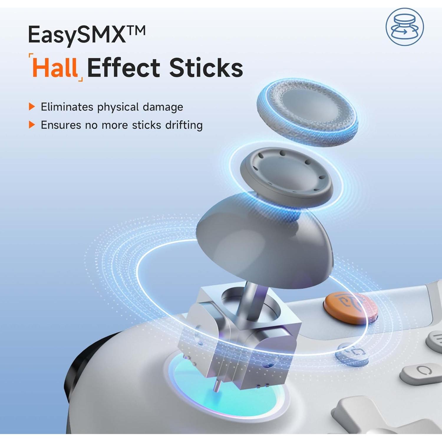 Controlador Inalámbrico EasySMX X05 para PC y Android - RGB