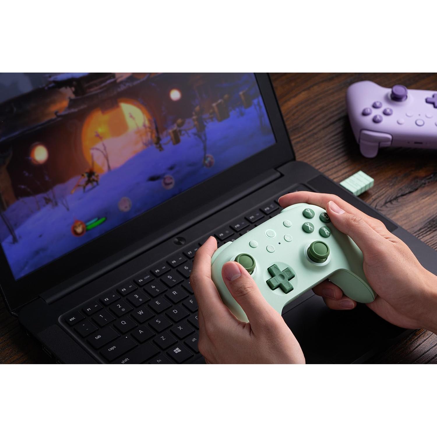 Controlador Inalámbrico 8BitDo Ultimate 2C Verde para PC y Android