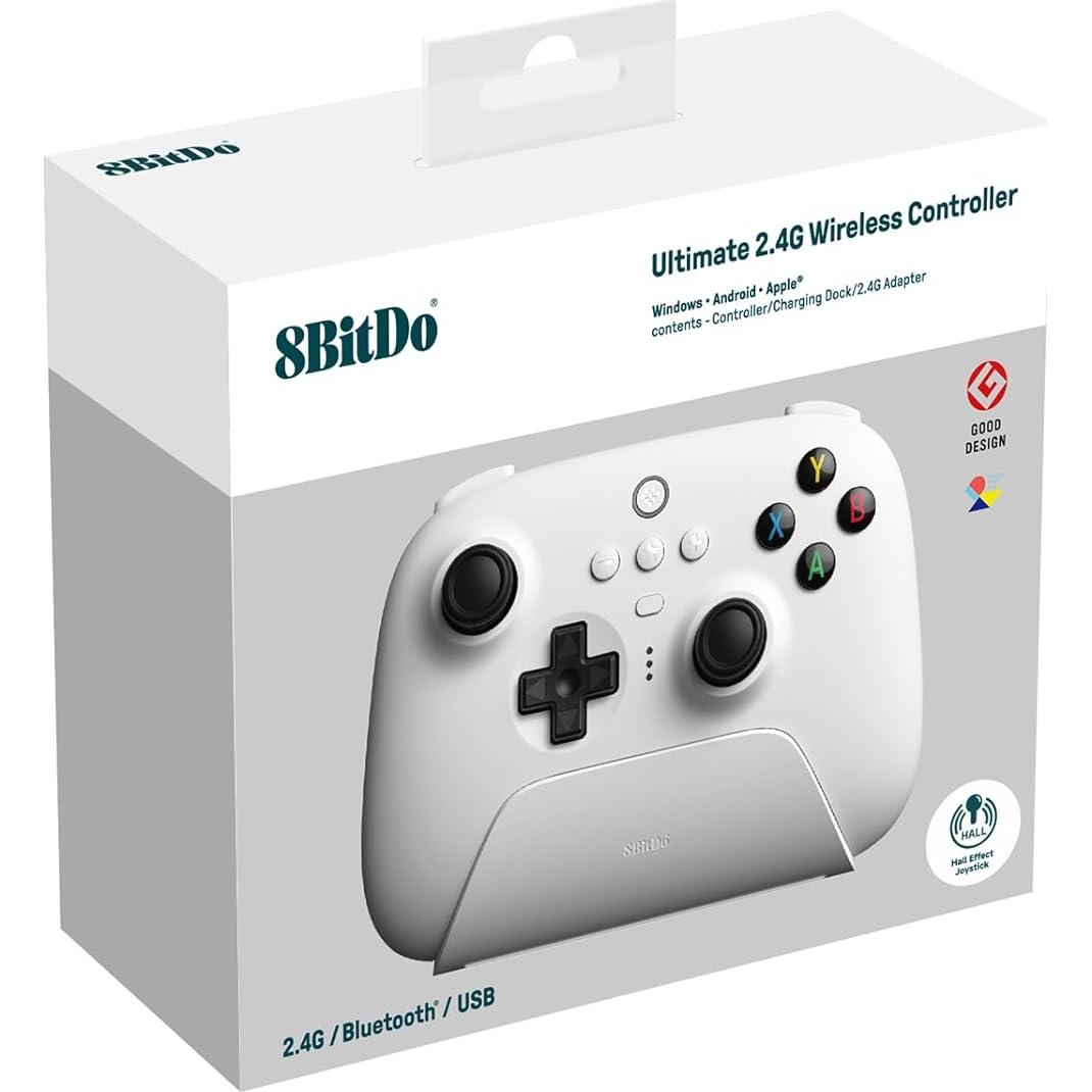 Controlador Inalámbrico 2.4G 8Bitdo con Base de Carga
