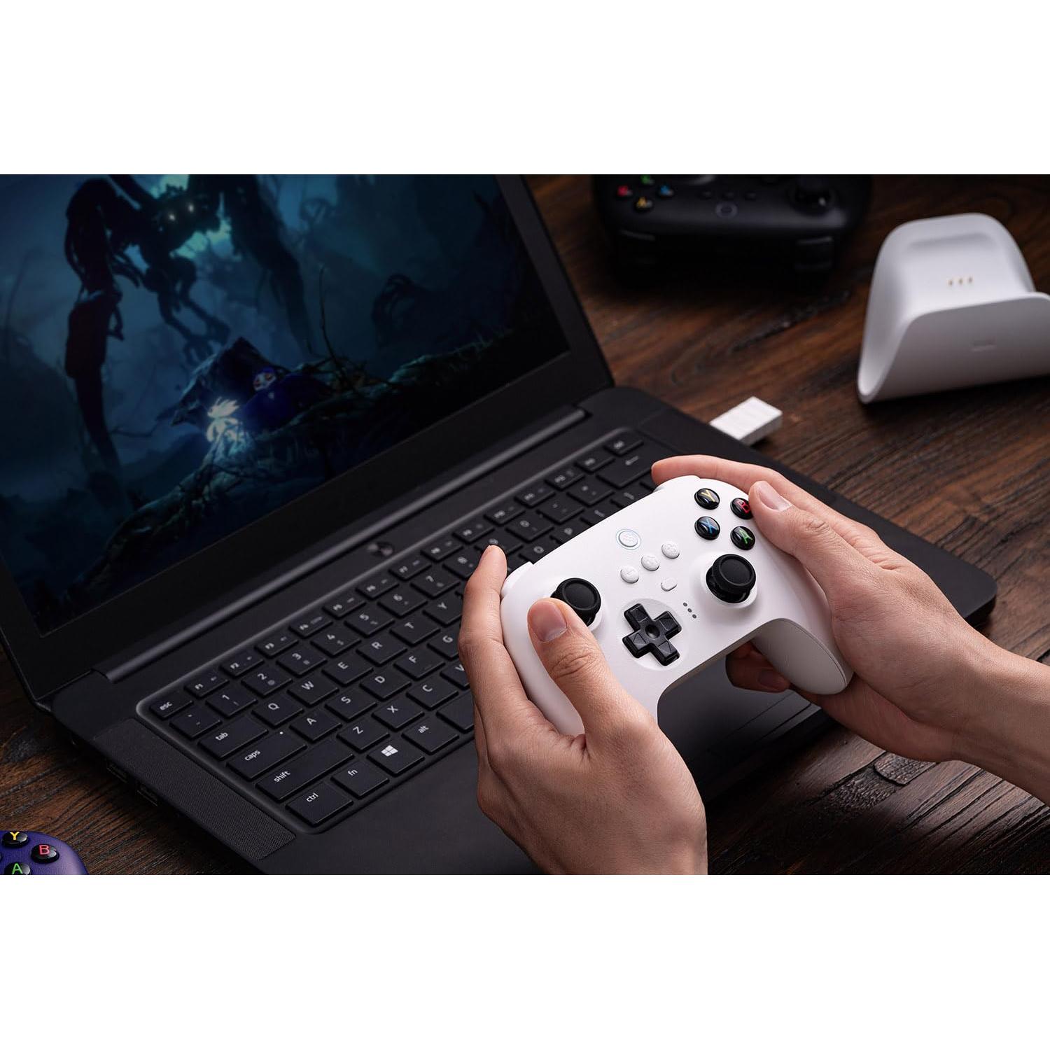 Controlador Inalámbrico 2.4G 8Bitdo con Base de Carga