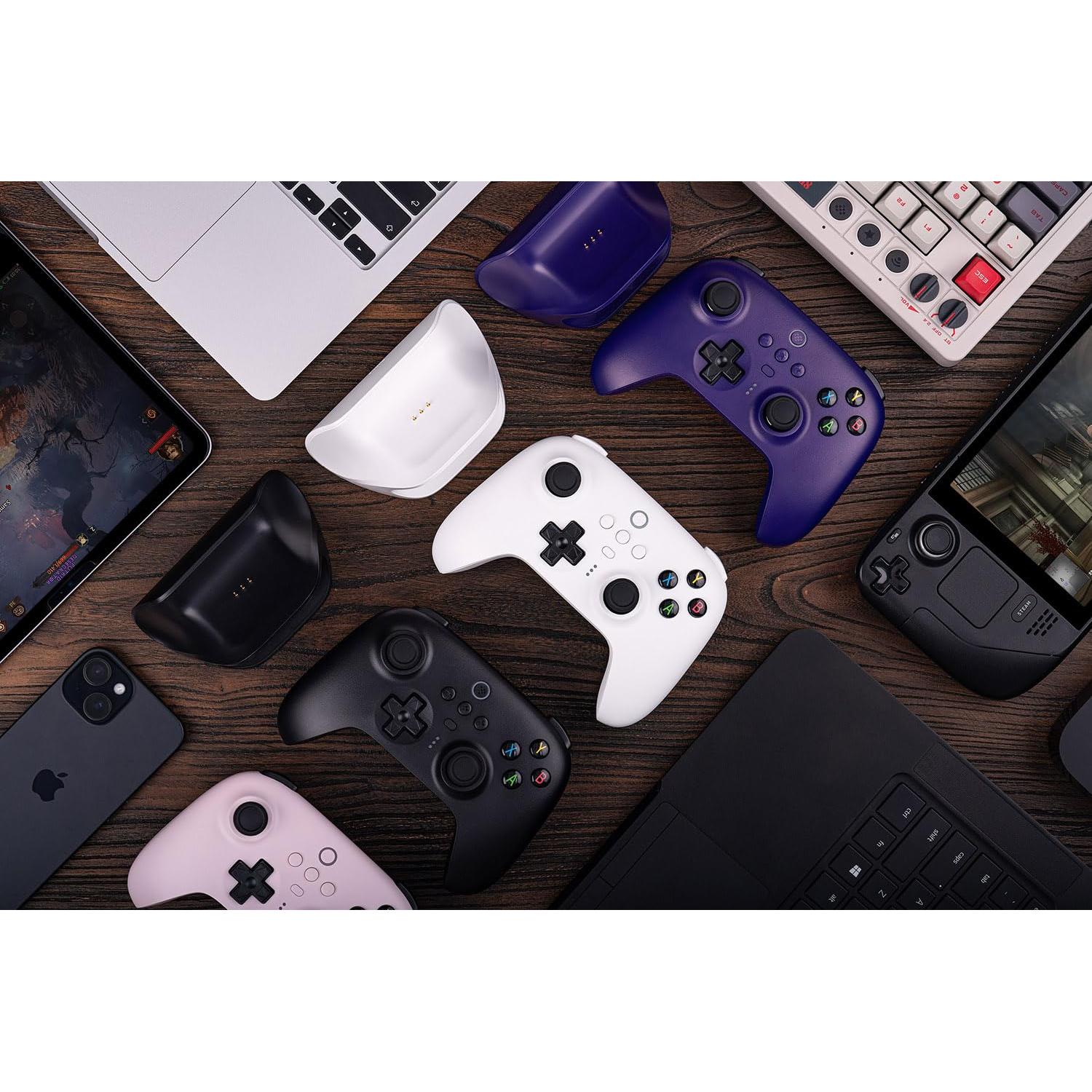 Controlador Inalámbrico 2.4G 8Bitdo con Base de Carga