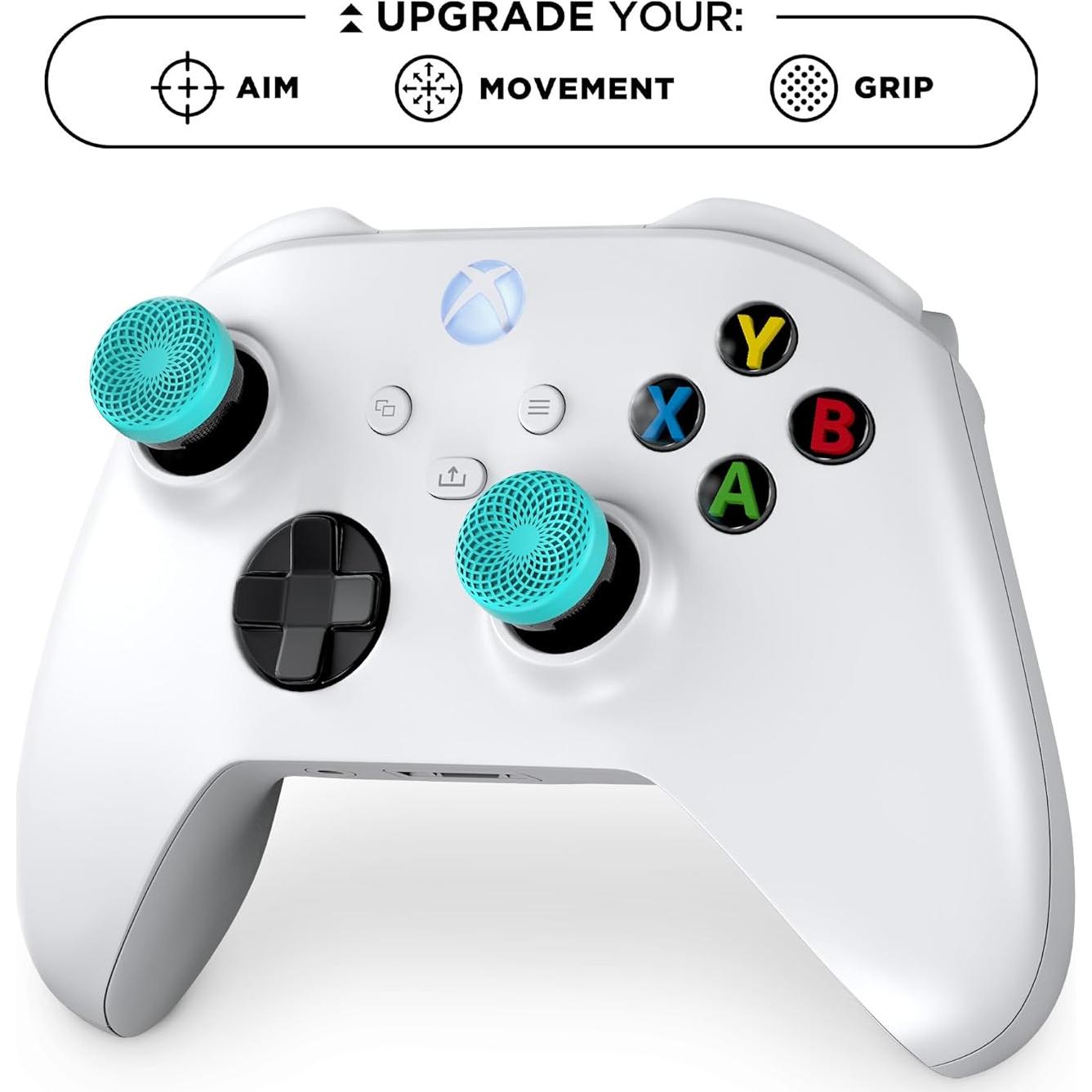 KontrolFreek Lotus para Xbox One y Series X | Thumbsticks Teal